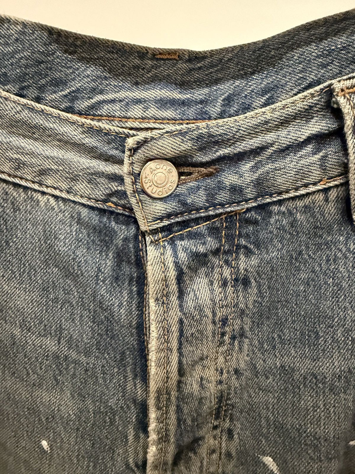 Acne Studios Acne Studios 2023 Blue Painter Denim Size US 32 / EU 48 - 4 Thumbnail