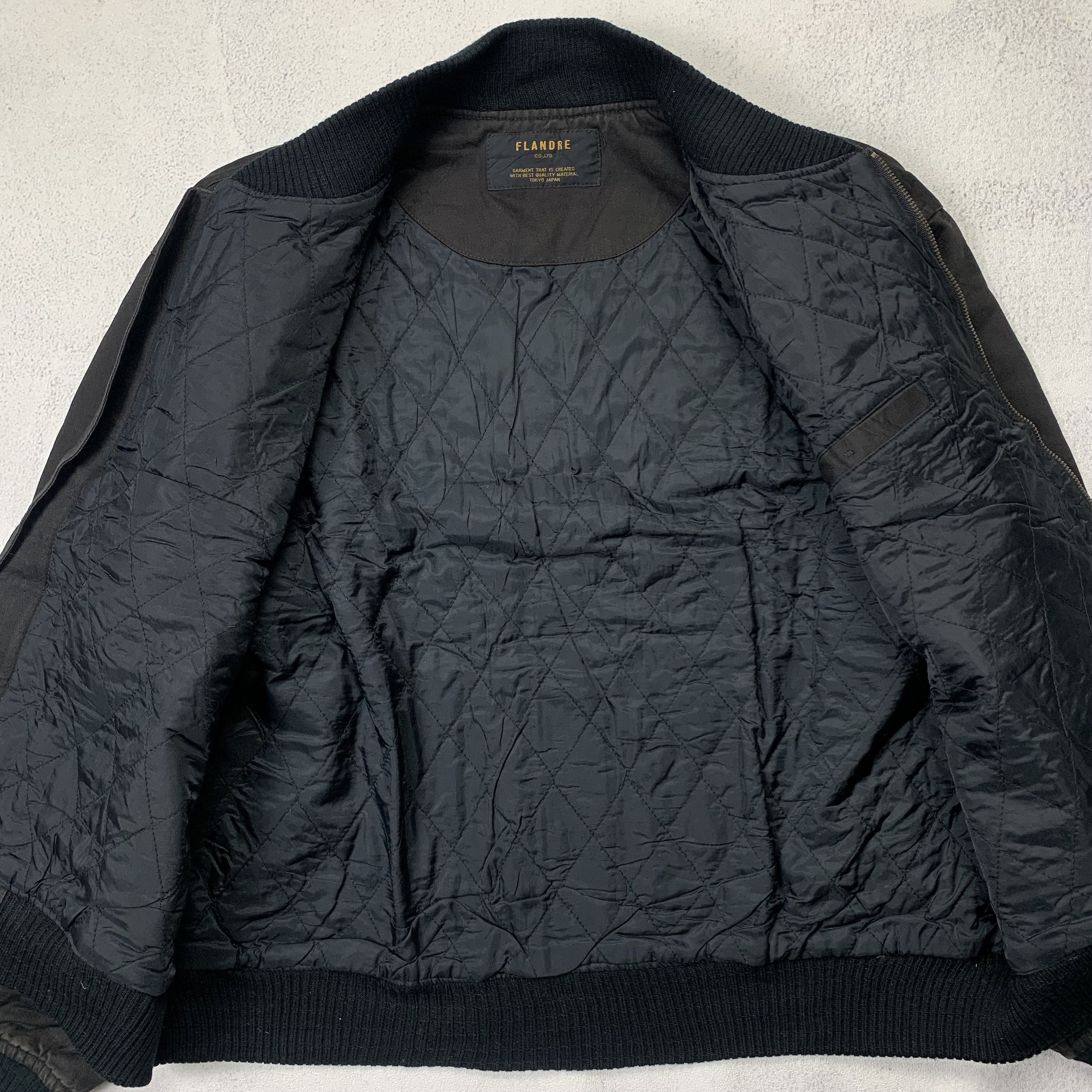 Japanese Brand Vintage Flandre AW1989 Bomber Jacket Size US L / EU 52-54 / 3 - 7 Thumbnail