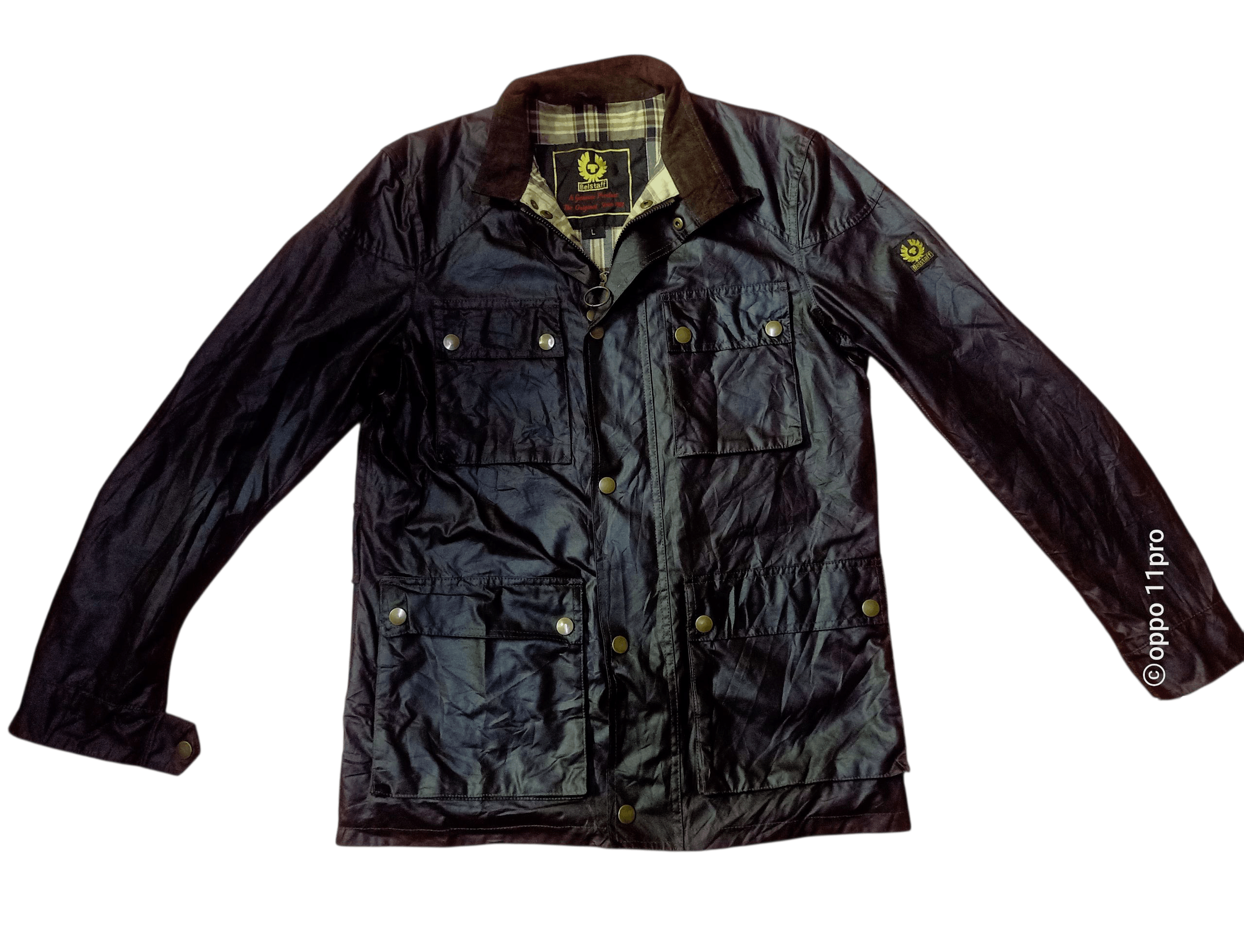 Belstaff 🌟BELSTAFF WAX TRAILMASTER RIDDING POKET MEN 🌟 Size US L / EU 52-54 / 3 - 4 Thumbnail