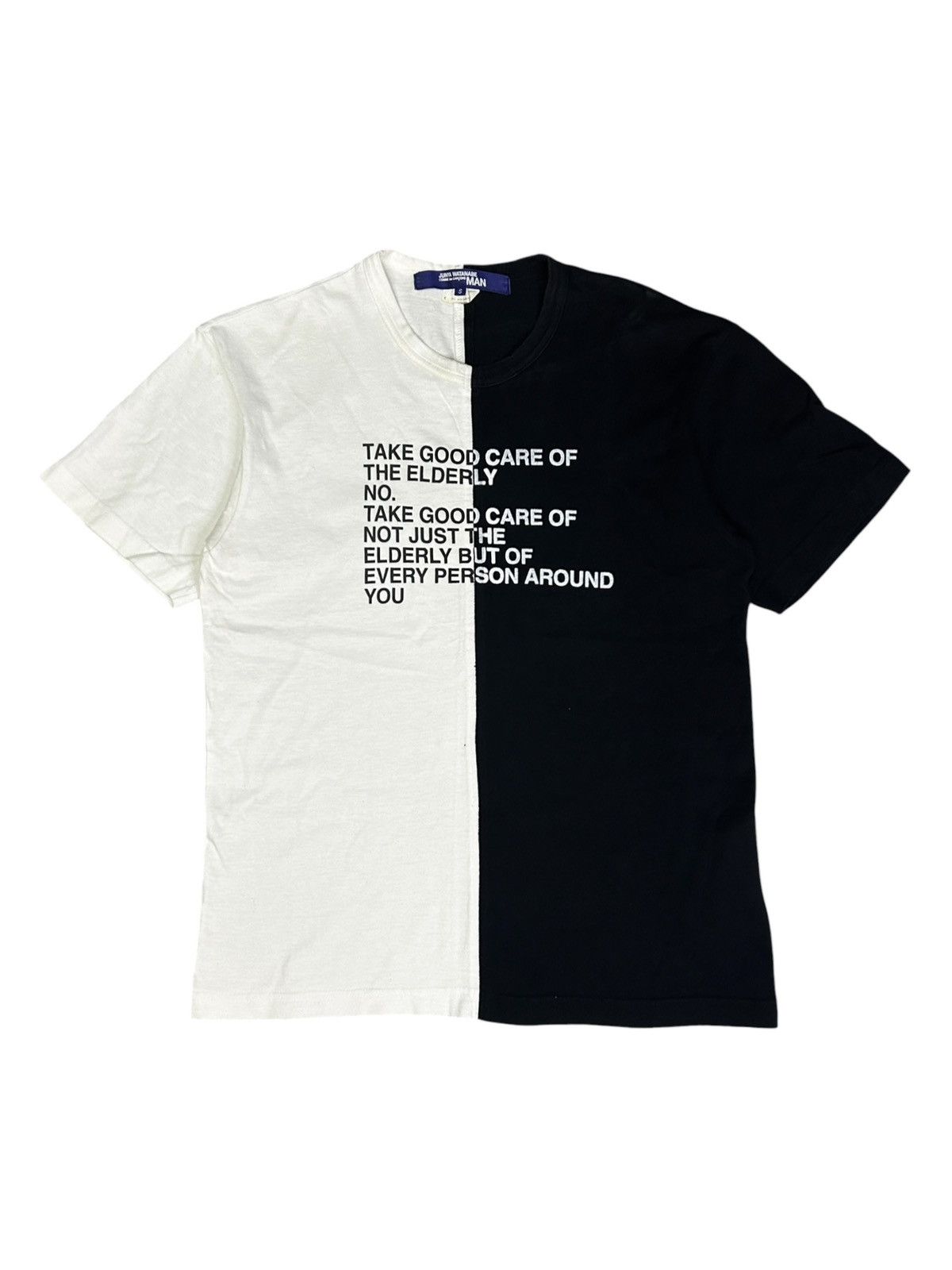 Junya Watanabe S/S 02 Split Poem T-Shirt Size US S / EU 44-46 / 1 - 1 Thumbnail