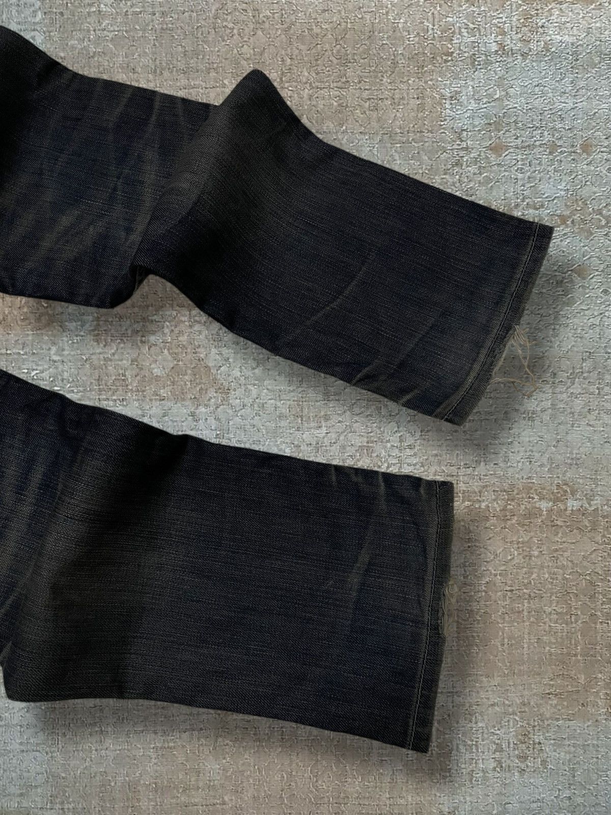 Japanese Brand Vintage 1990s Designer Back Number Mudwash Style Denim Size US 28 / EU 44 - 12 Thumbnail