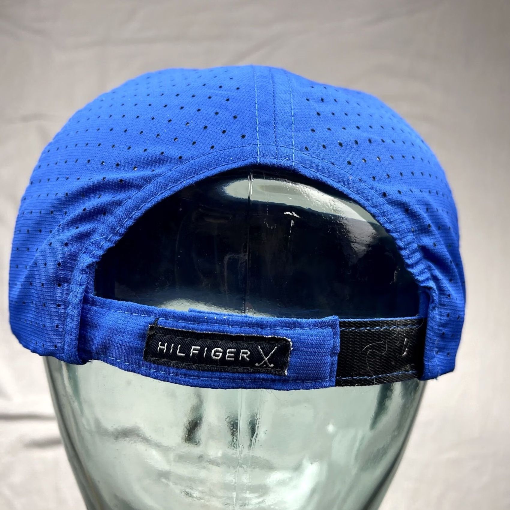 Tommy Hilfiger Tommy Hilfiger Hat Cap Mens Adjustable Blue 6 Panel Vented Golf Outdoor Gym Hat Cap Mens Adjustable Blue 6 Panel Vented Golf Outdoor Gym Size ONE SIZE - 6 Thumbnail