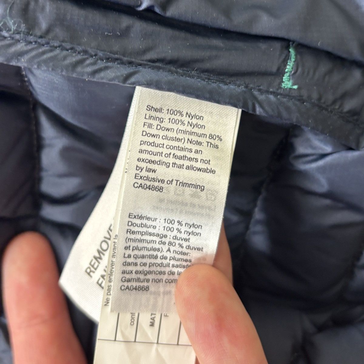 Mountain Equipment MEC Puffer Jacket 700 Down Jacket Quilted Raglan Hooded Gorp Size US M / EU 48-50 / 2 - 8 Thumbnail