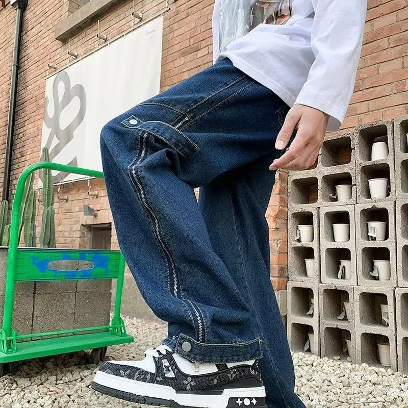 Japanese Brand Hip hop high street letter jeans Size US 32 / EU 48 - 4 Thumbnail