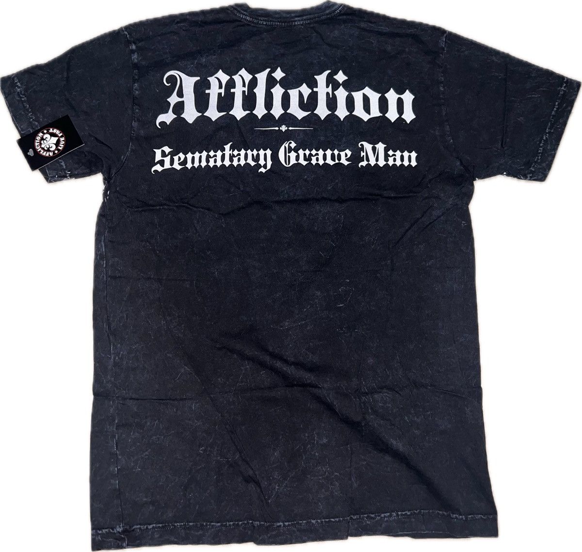 Affliction × Haunted Mound "Semetary Grave Man" Graphic Tee Size US L / EU 52-54 / 3 - 2 Thumbnail