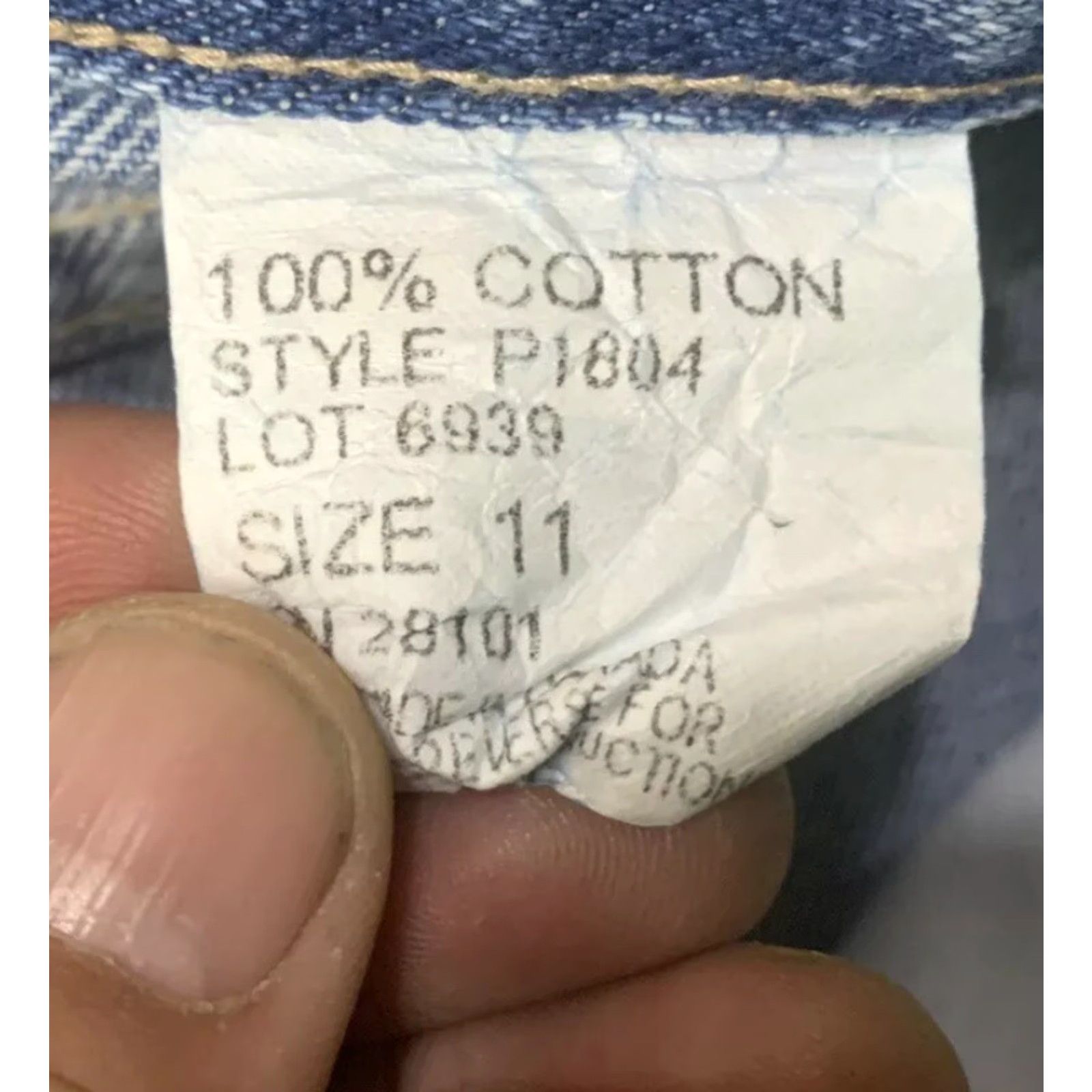 Vintage Rave 4 Real Womens USA Flag Flare Jeans Size 11 Extra Large 30x32 Size 30" / US 8 / IT 44 - 5 Thumbnail