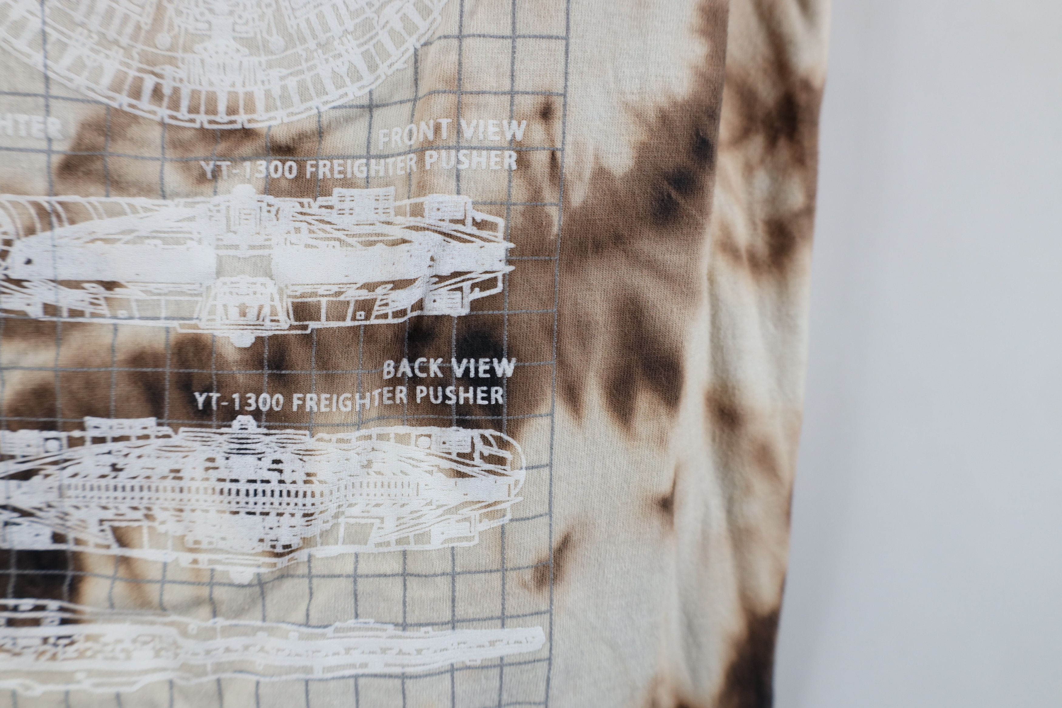 Star Wars × Vintage Star Wars Acid Wash Ships and Fighters Short Sleeve T-Shirt Size US M / EU 48-50 / 2 - 8 Thumbnail