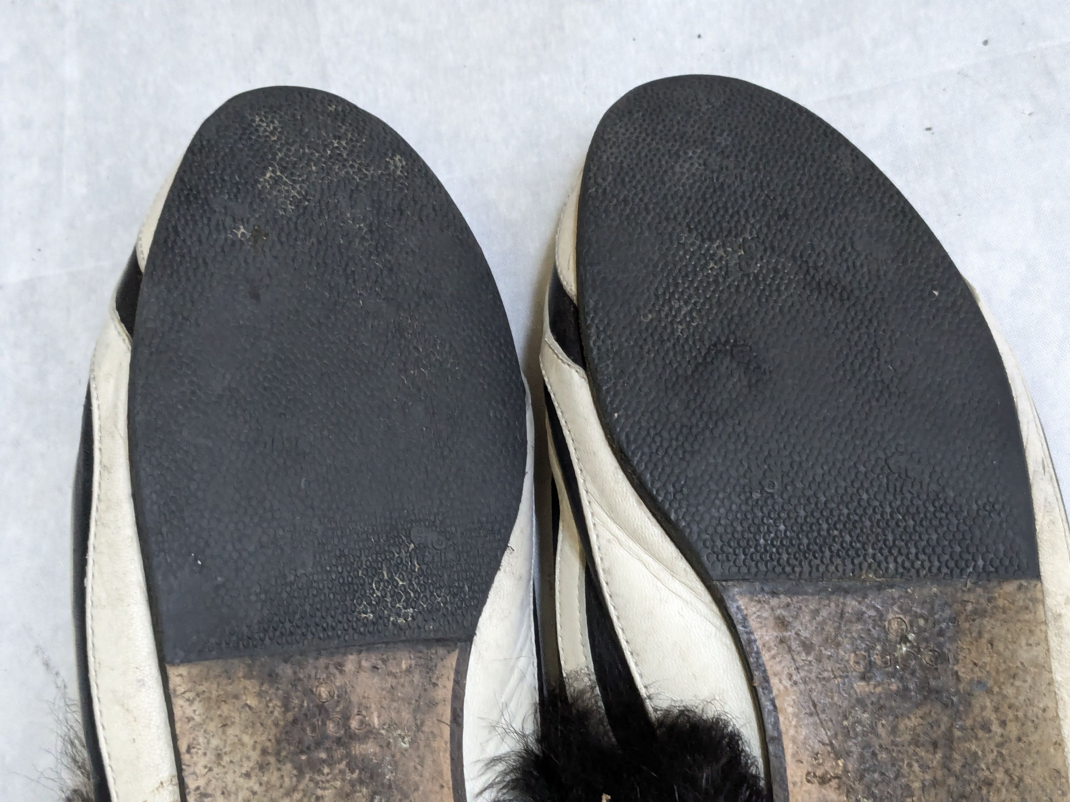 Gucci Gucci Horsebit Loafers White Black Leather 7 40 Princetown Size US 7 / EU 40 - 16 Thumbnail