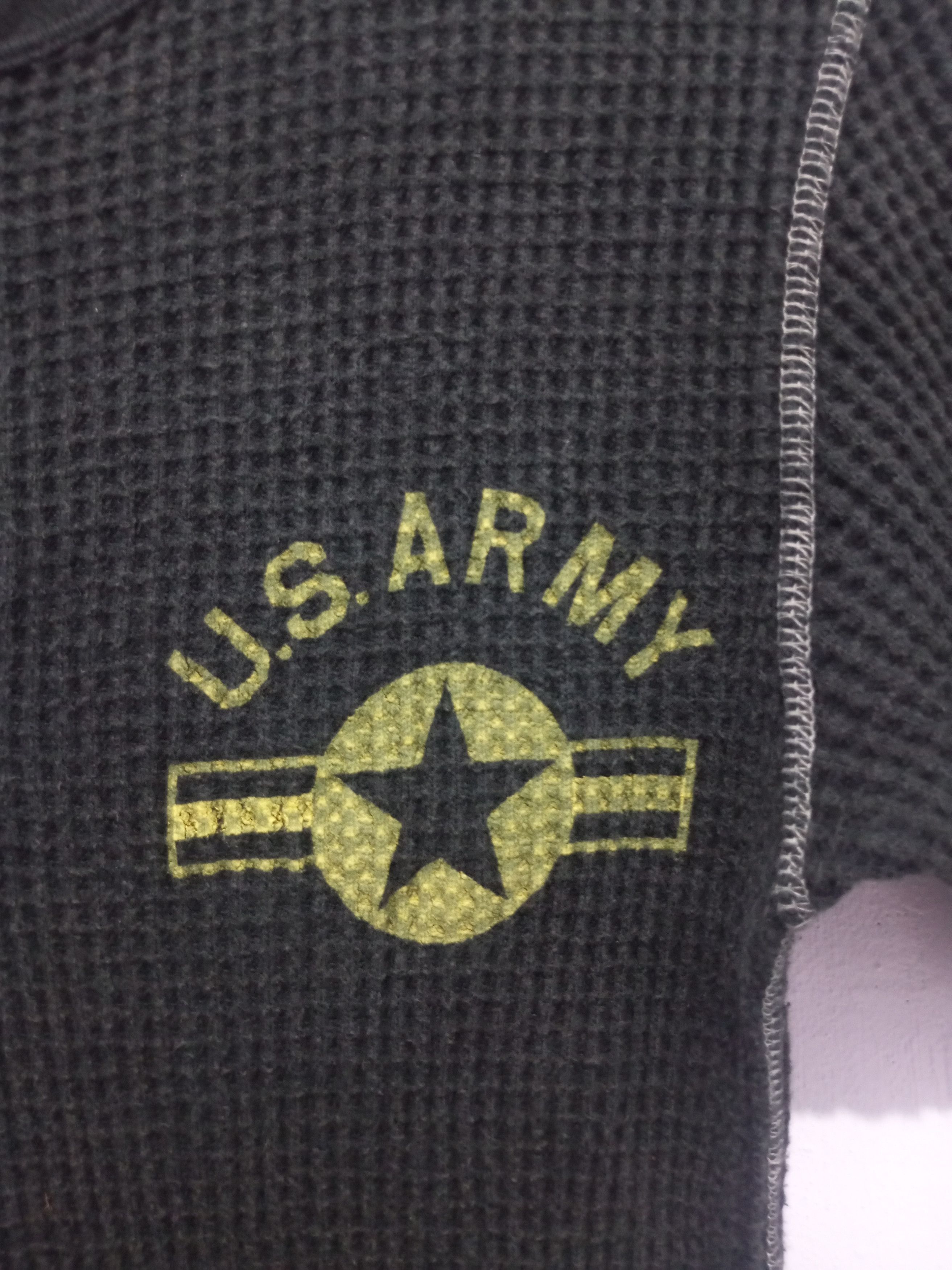 Alpha Industries Vintage Alpha industries waffle us army shirt Size M / US 6-8 / IT 42-44 - 6 Thumbnail