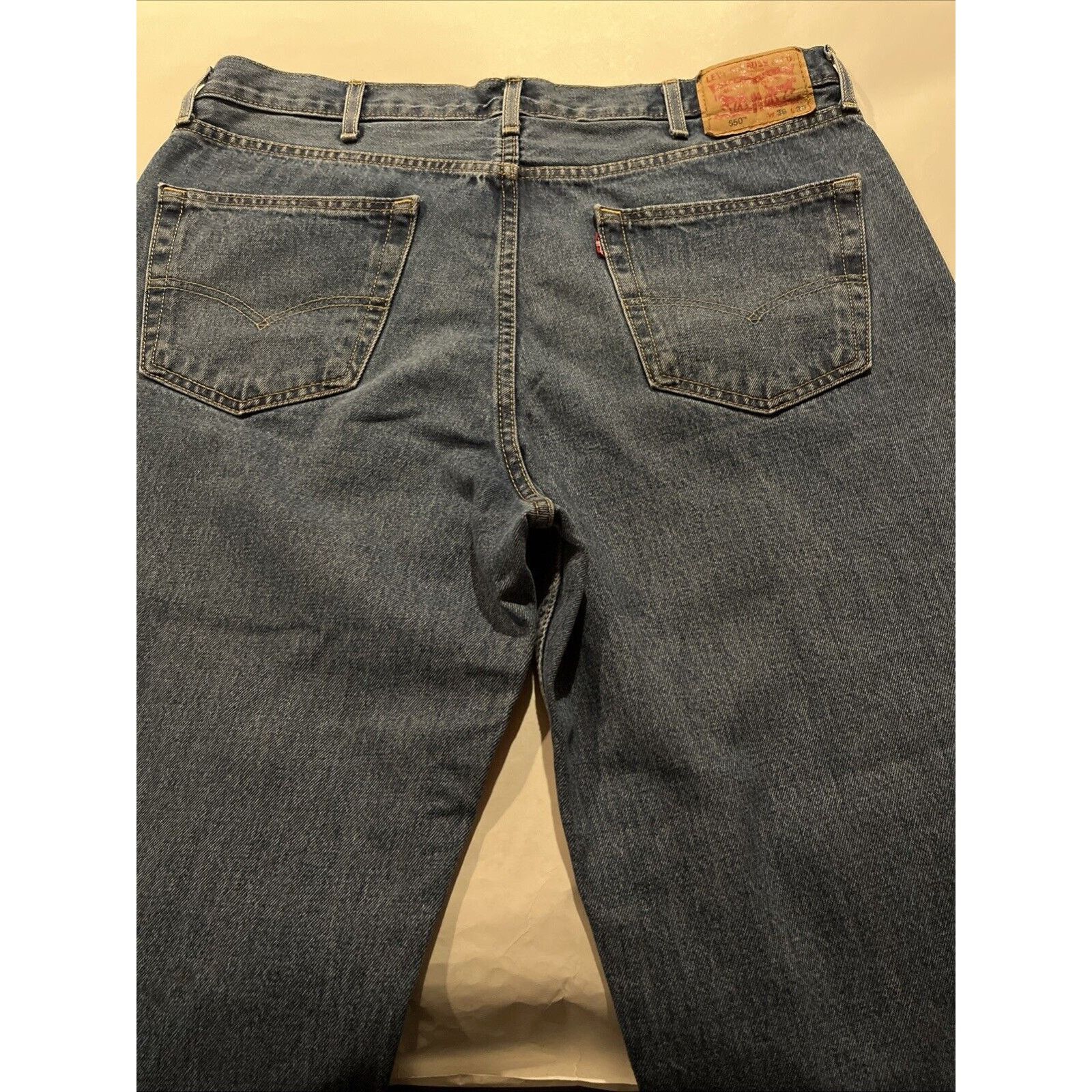 Levi's Levi’s VTG 550 Men’s 38x30 Fit Medium Wash Denim Jeans Blue Size US 38 / EU 54 - 15 Thumbnail