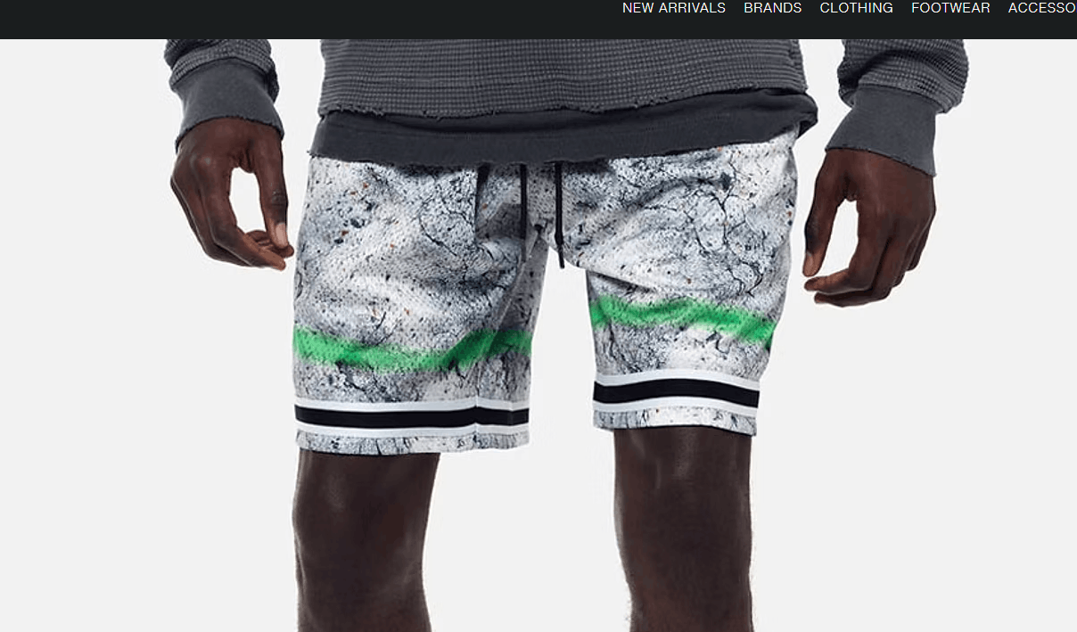 John Elliott John Elliott Game Shorts in Highway Spray Size 2 Size US 30 / EU 46 - 1 Thumbnail