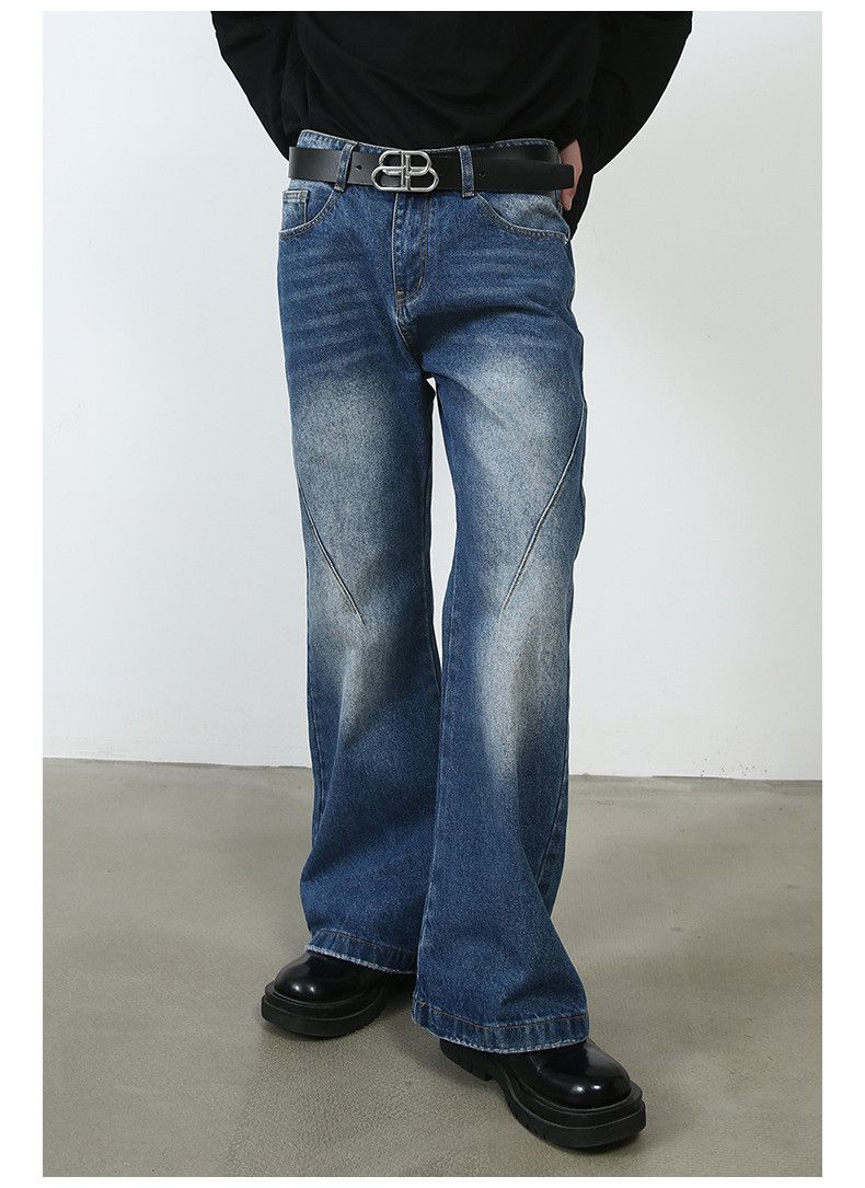 Japanese Brand × Vintage Men's American street style straight flared cleanfit jeans Size US 32 / EU 48 - 3 Thumbnail