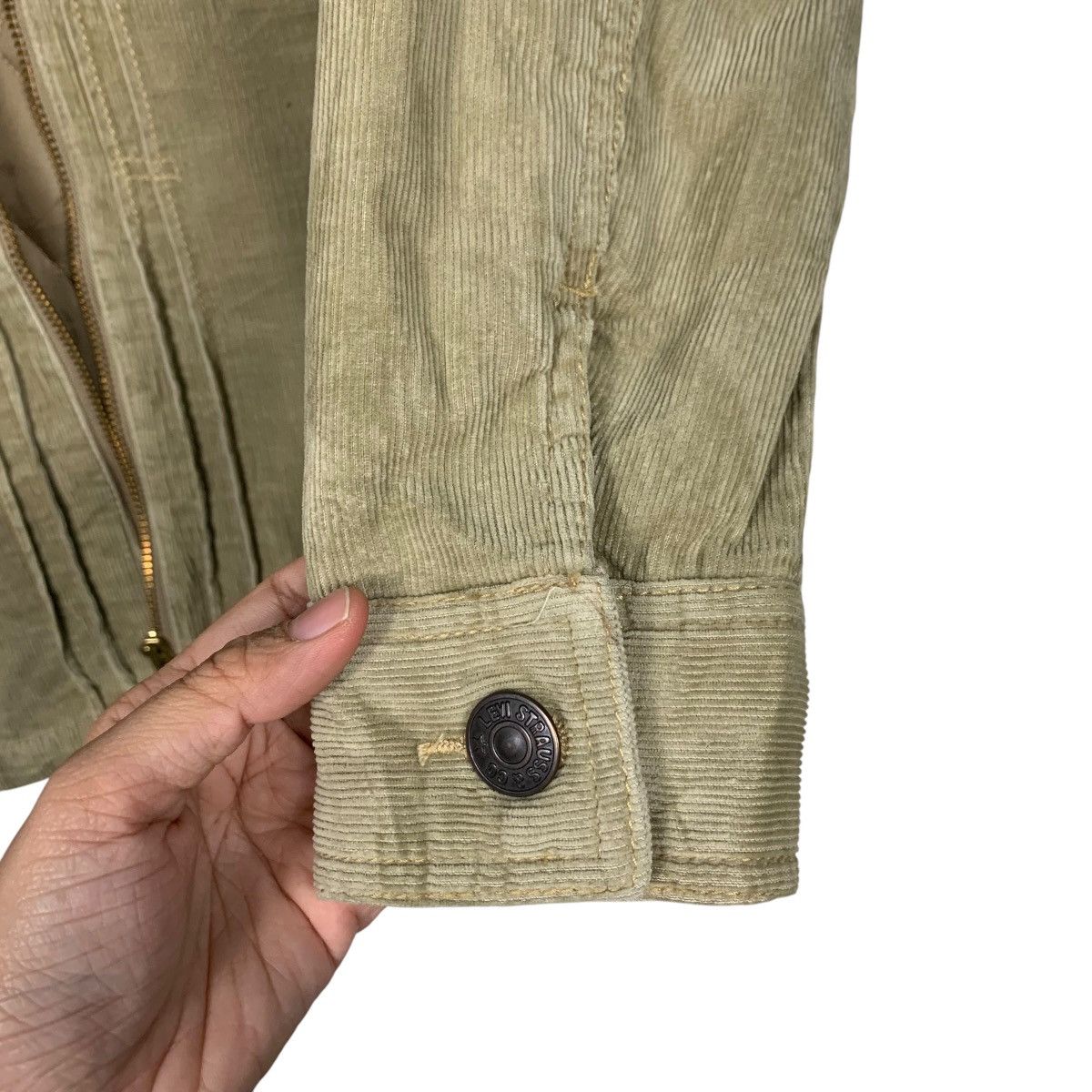 Levi's LEVIS Redloop Quilted Lining Corduroy Jacket #2383-C107 Size M / US 6-8 / IT 42-44 - 11 Thumbnail