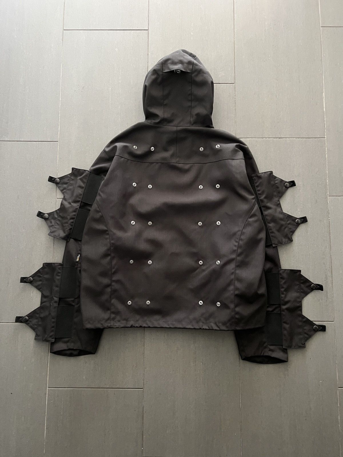 Other Olly Shinder SS23 Runway Crocodile Shell Hooded Jacket Size US XL / EU 56 / 4 - 4 Thumbnail