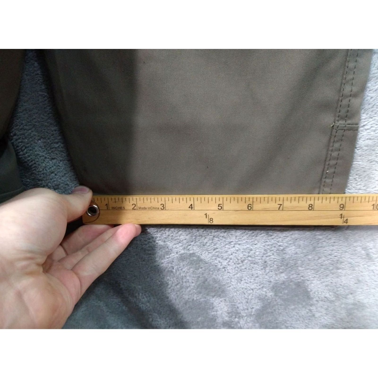 Wrangler Wrangler Pants Mens 42x30 Beige ATG Cliff Side Utility Straight Leg Nylon Stretch Casual Workwear Cargo Pockets Regular Mens Size US 42 / EU 58 - 6 Thumbnail