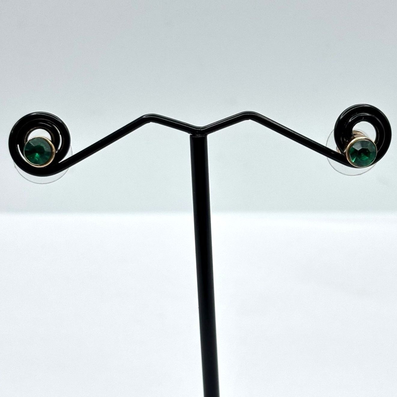 Other 90s Gold & Green Earrings Size ONE SIZE - 2 Thumbnail