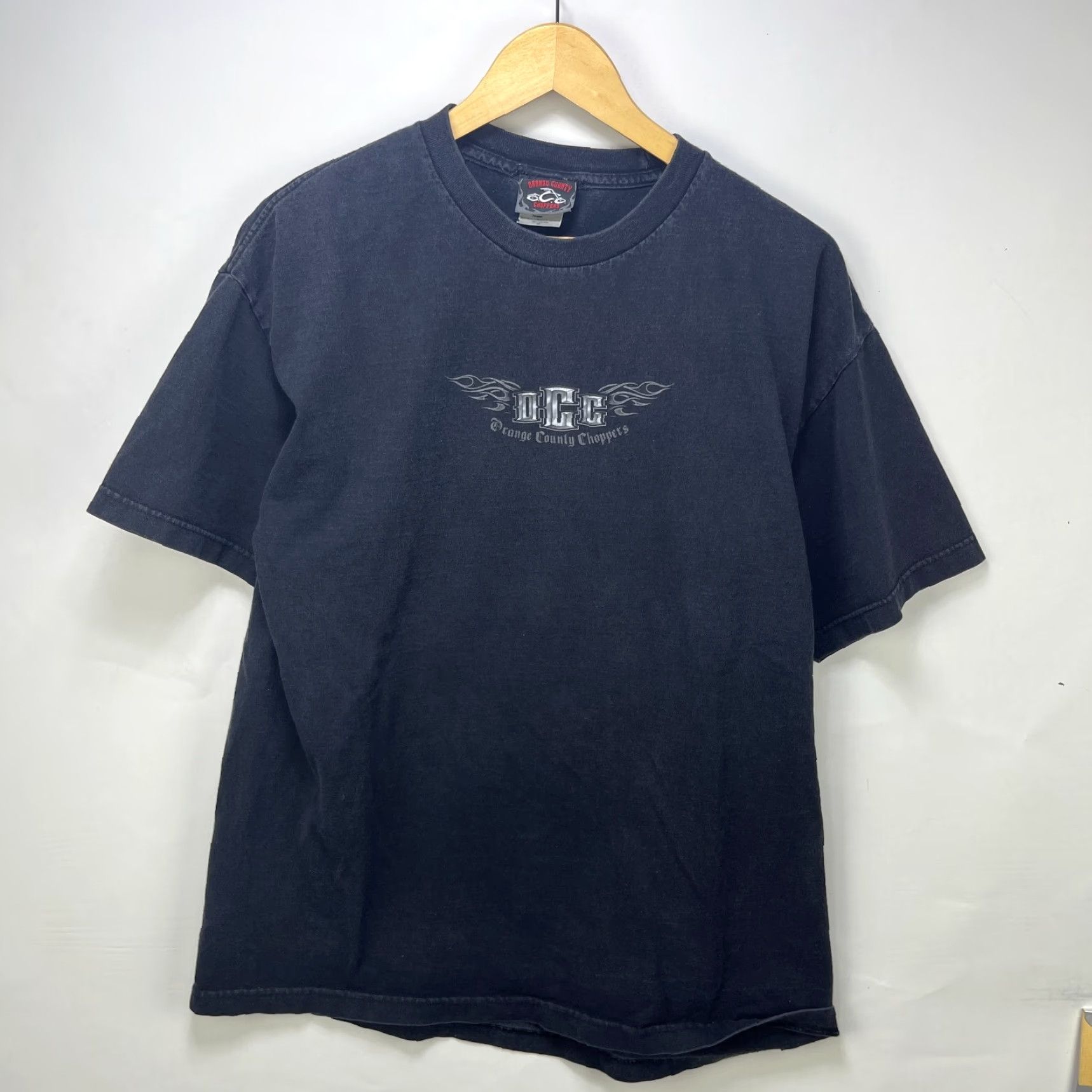 Vintage VINTAGE Orange County Choppers T-Shirt XL Men Black 90s Flames Motorcycle Shirt Mens Size US XL / EU 56 / 4 - 5 Thumbnail