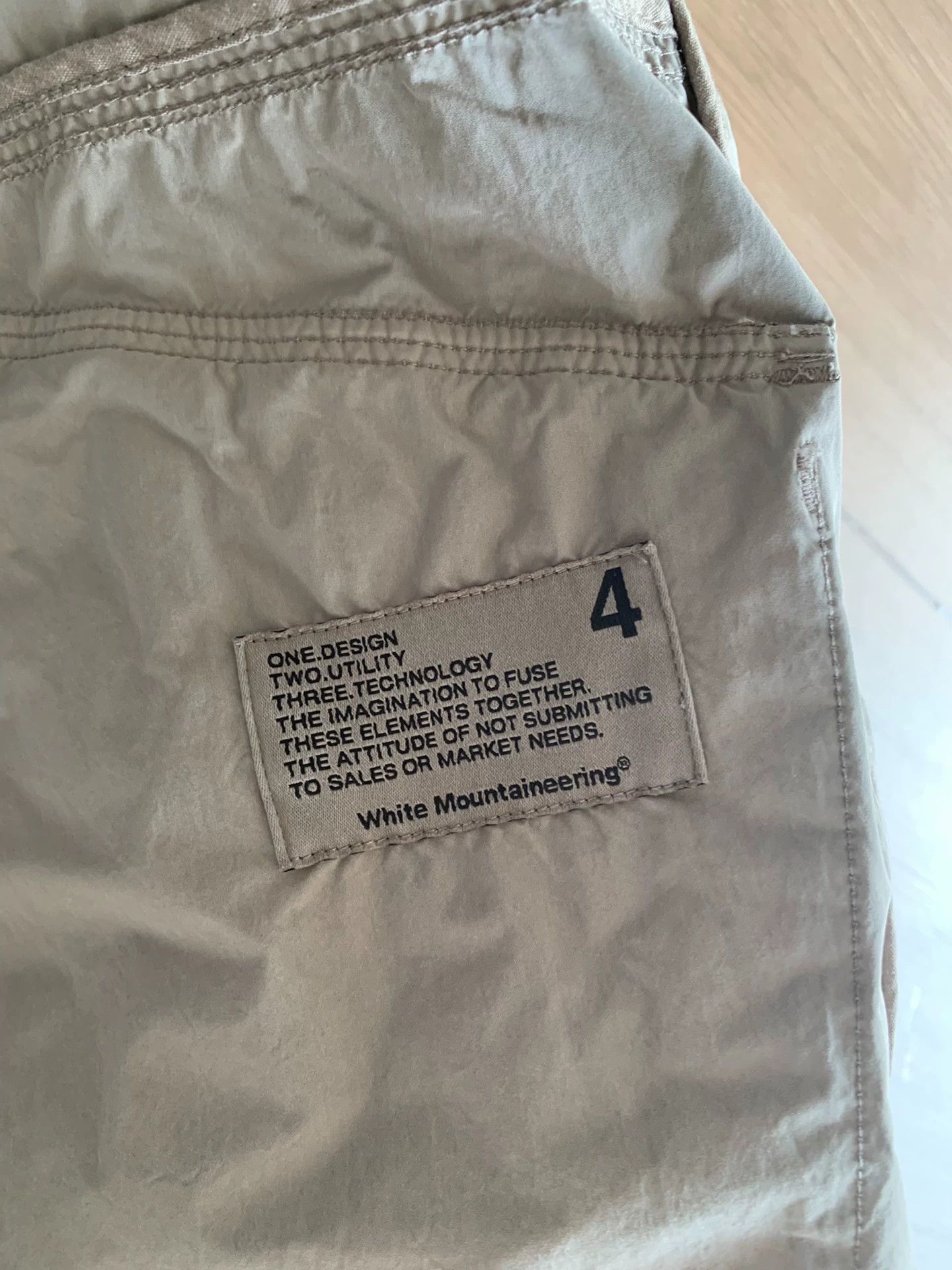 White Mountaineering White Mountaineering Men's 4-Pocket Gray Tech Jacket 4 New Size US XL / EU 56 / 4 - 4 Thumbnail