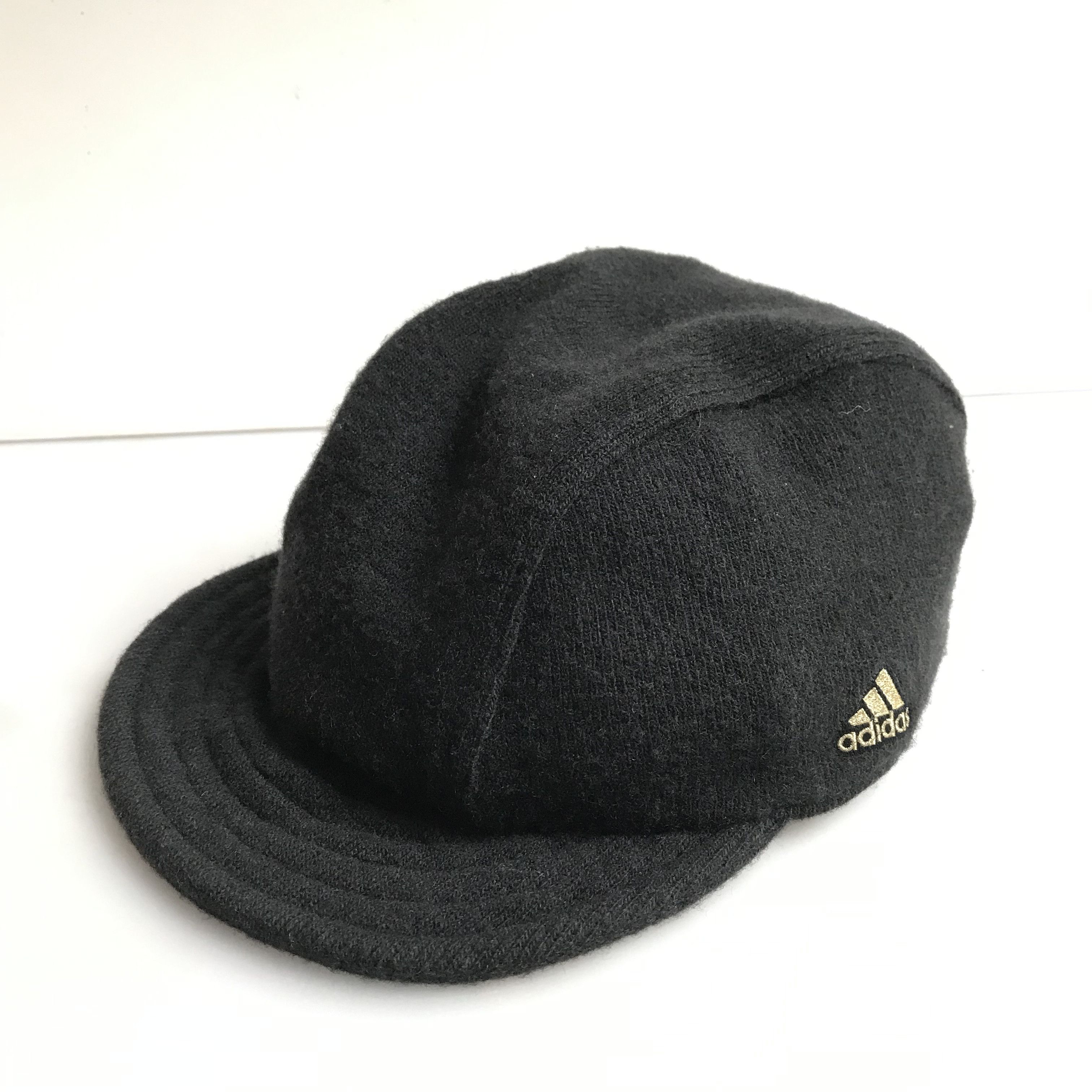 Adidas Adidas Performance Black wool Towel Cap Run Bike Cap Size ONE SIZE - 1 Thumbnail