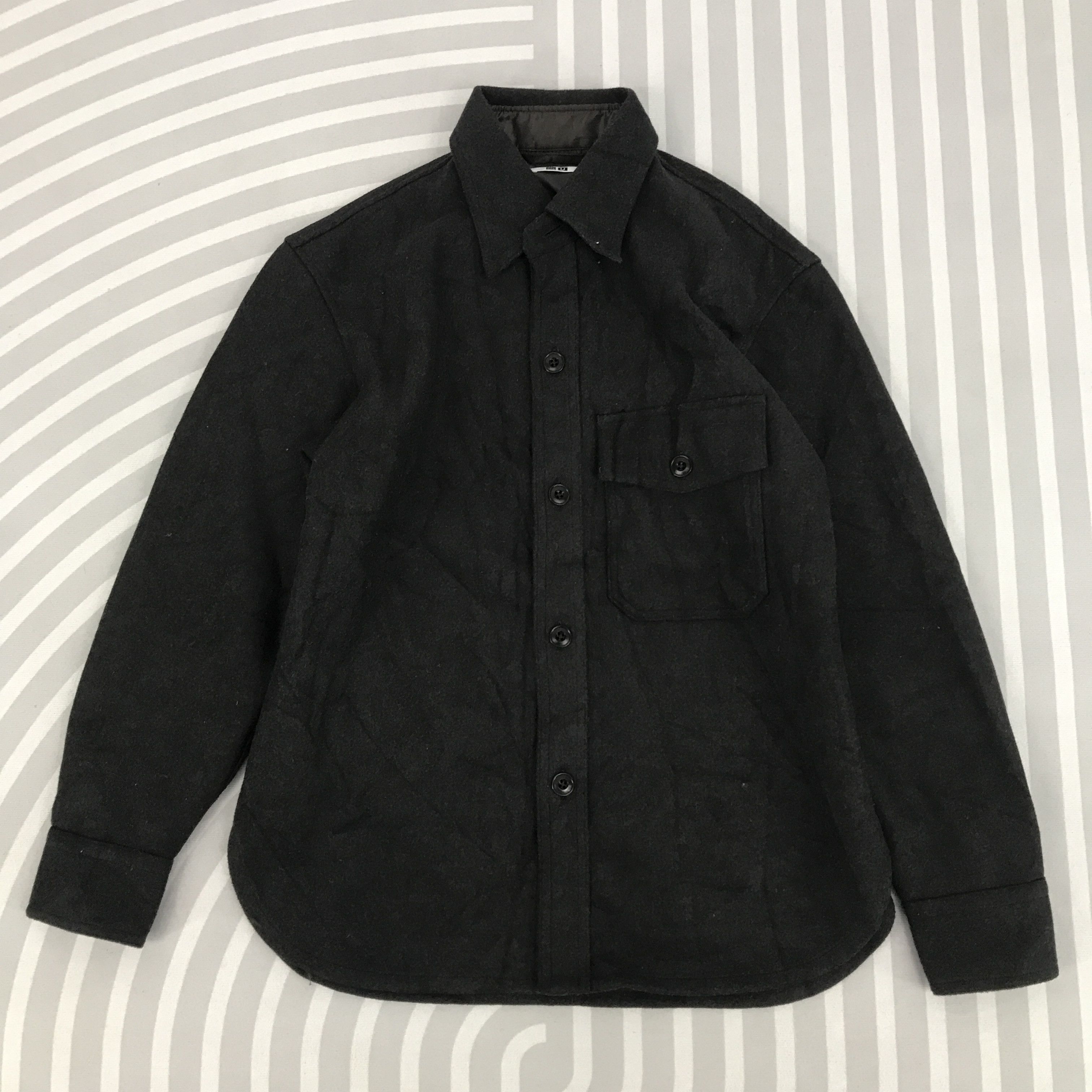 Christophe Lemaire × Uniqlo × Vintage Vintage Lemaire x Uniqlo wool button Jacket Size US S / EU 44-46 / 1 - 1 Thumbnail