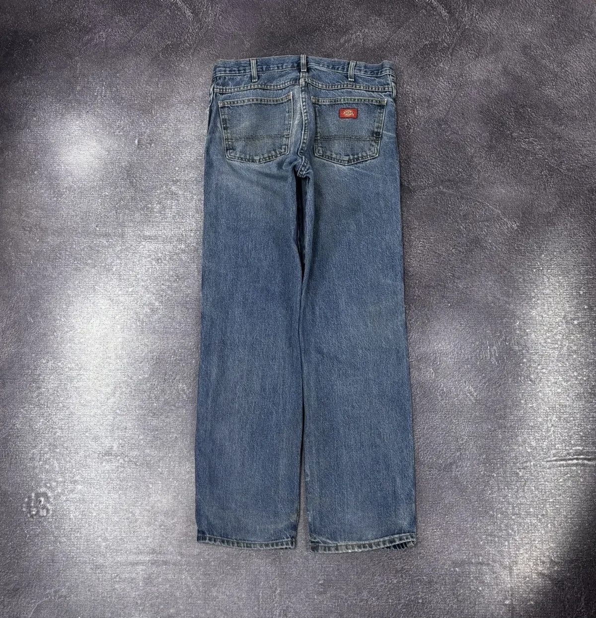 Dickies × Vintage Vintage Dickies Y2K Faded Blue Denim USA Hype Jeans Size US 32 / EU 48 - 1 Thumbnail
