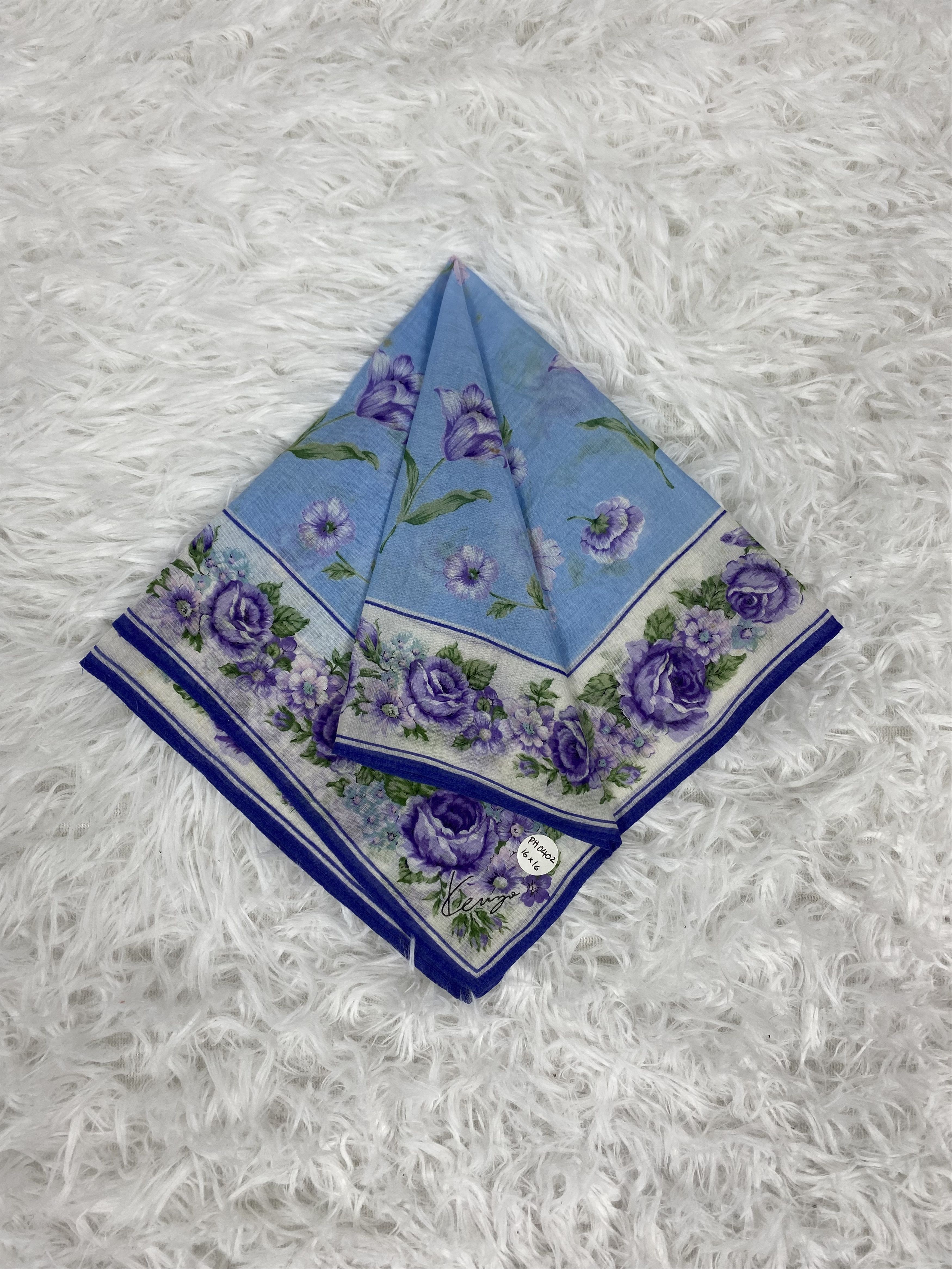 Kenzo Vintage Kenzo Handkerchief Neckerchief PH0402 Size ONE SIZE - 1 Thumbnail