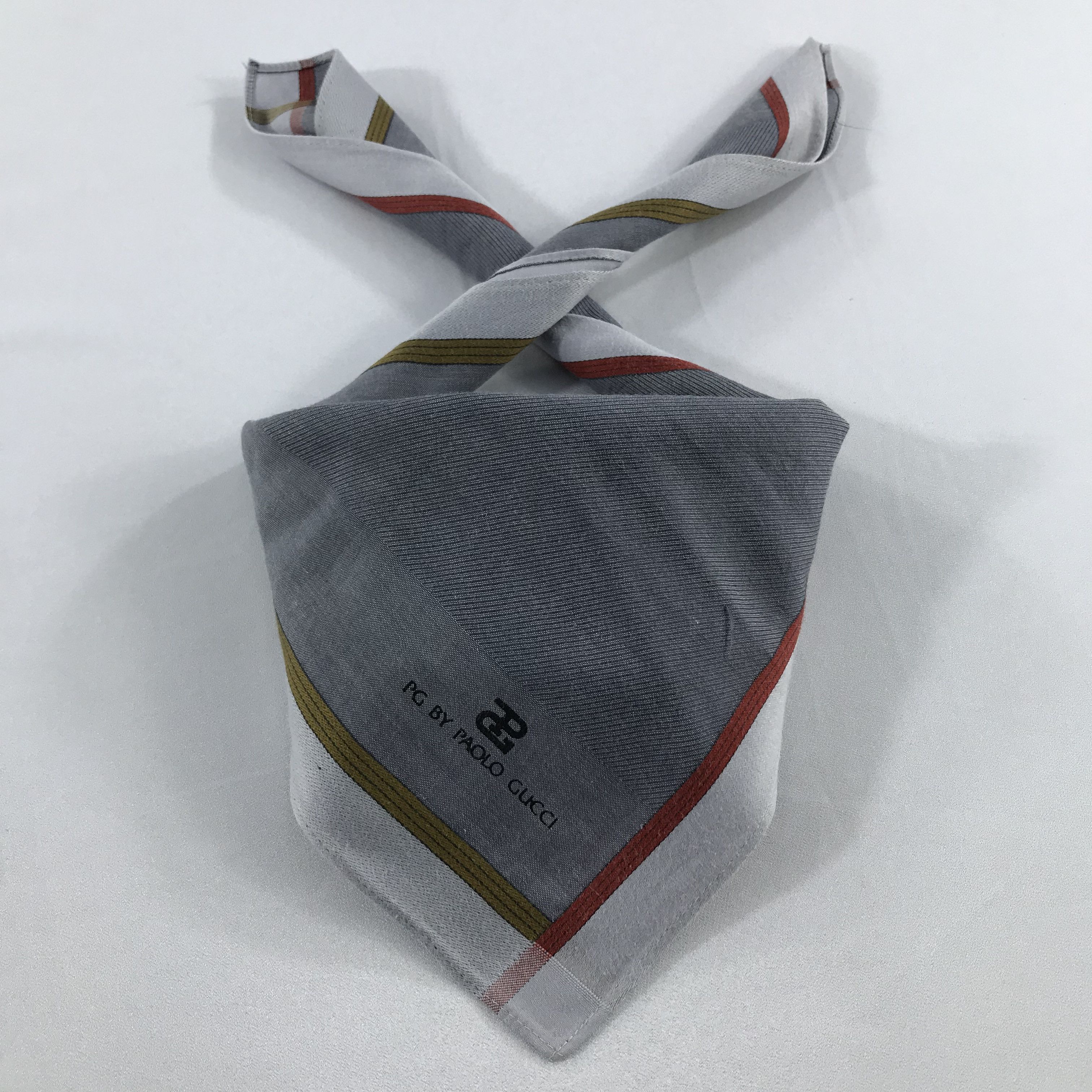 Paolo Gucci × Vintage Paolo Gucci Bandana / Handkerchief / Neckerchief - S1974 Size ONE SIZE - 3 Thumbnail