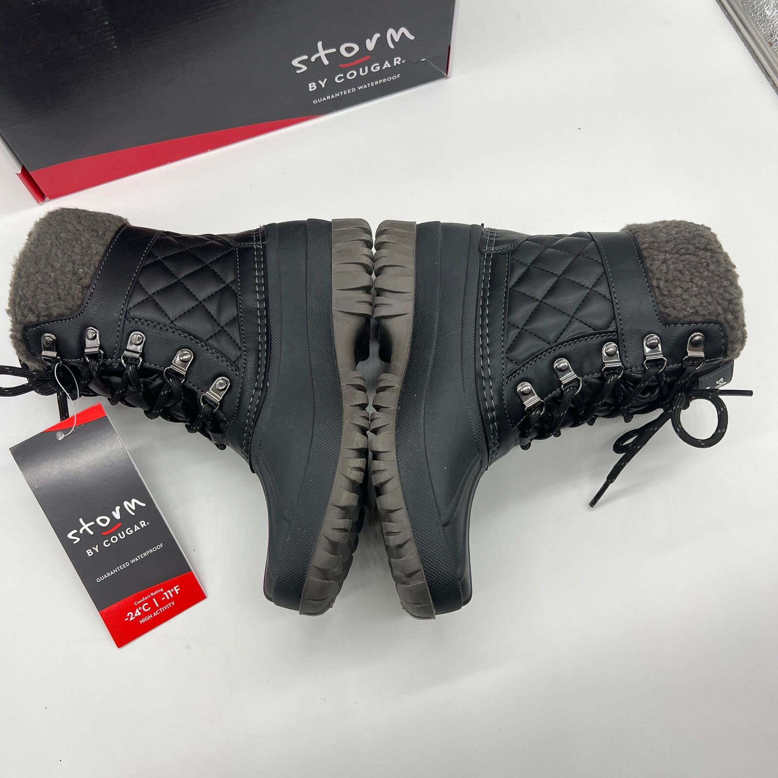 Other Cougar Waterproof Winter Boots Size 7 Medium Black Size US 7 / IT 37 - 8 Thumbnail