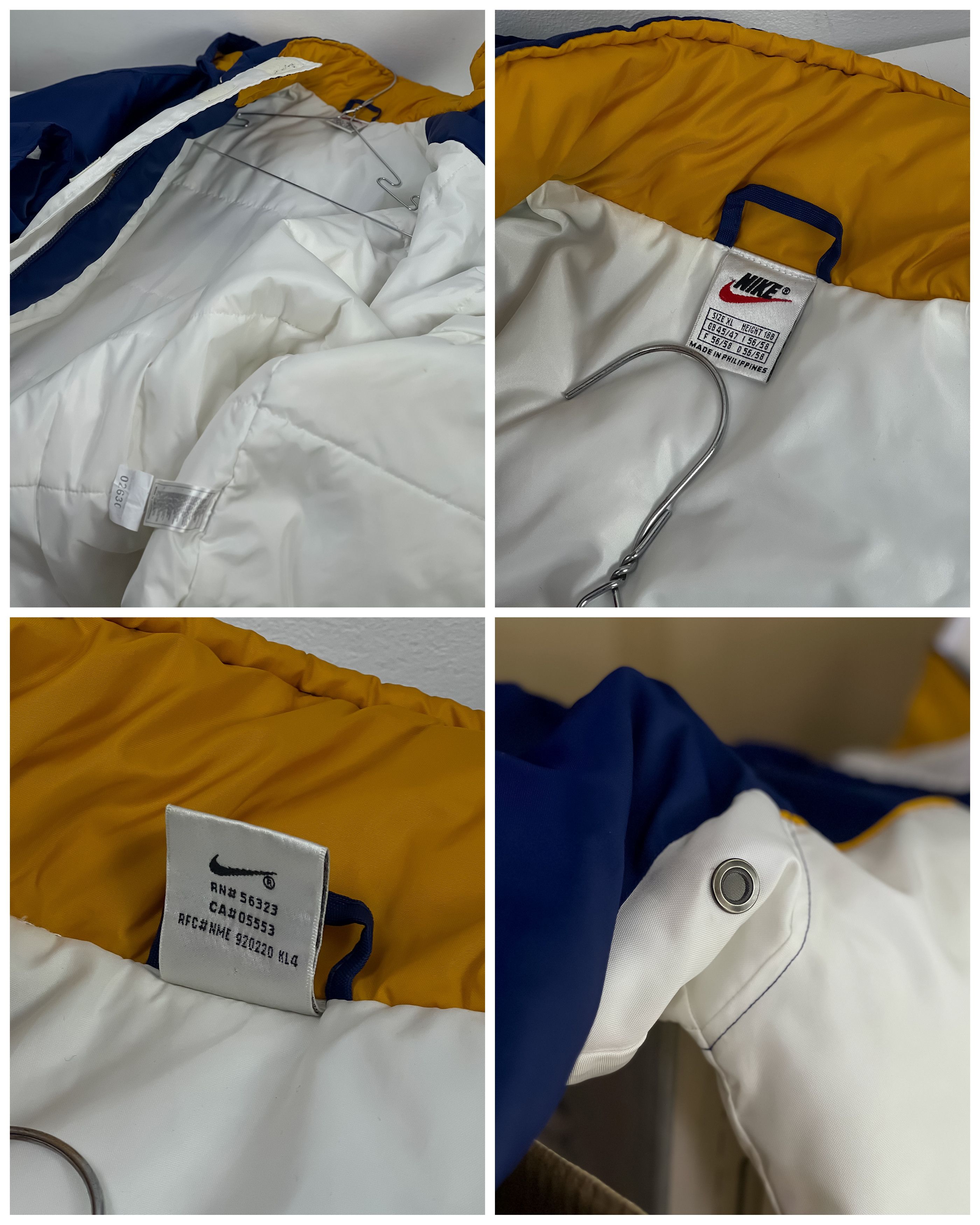 Nike × Vintage Nike vintage jacket 90`s Size US XL / EU 56 / 4 - 10 Thumbnail