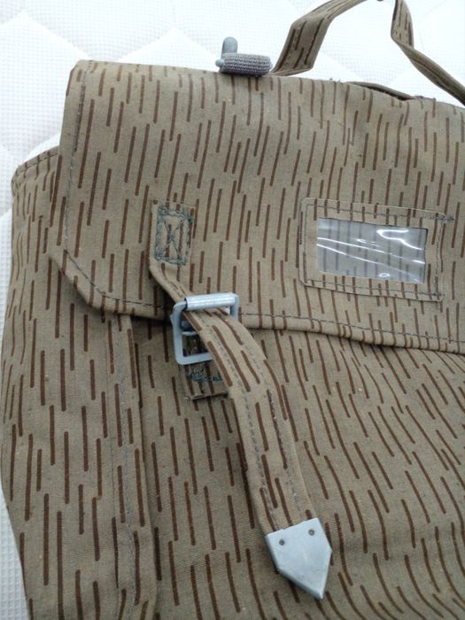 Original East Germany NVA shelter half raindrop pattern strichtarn surplus NEW main image 1