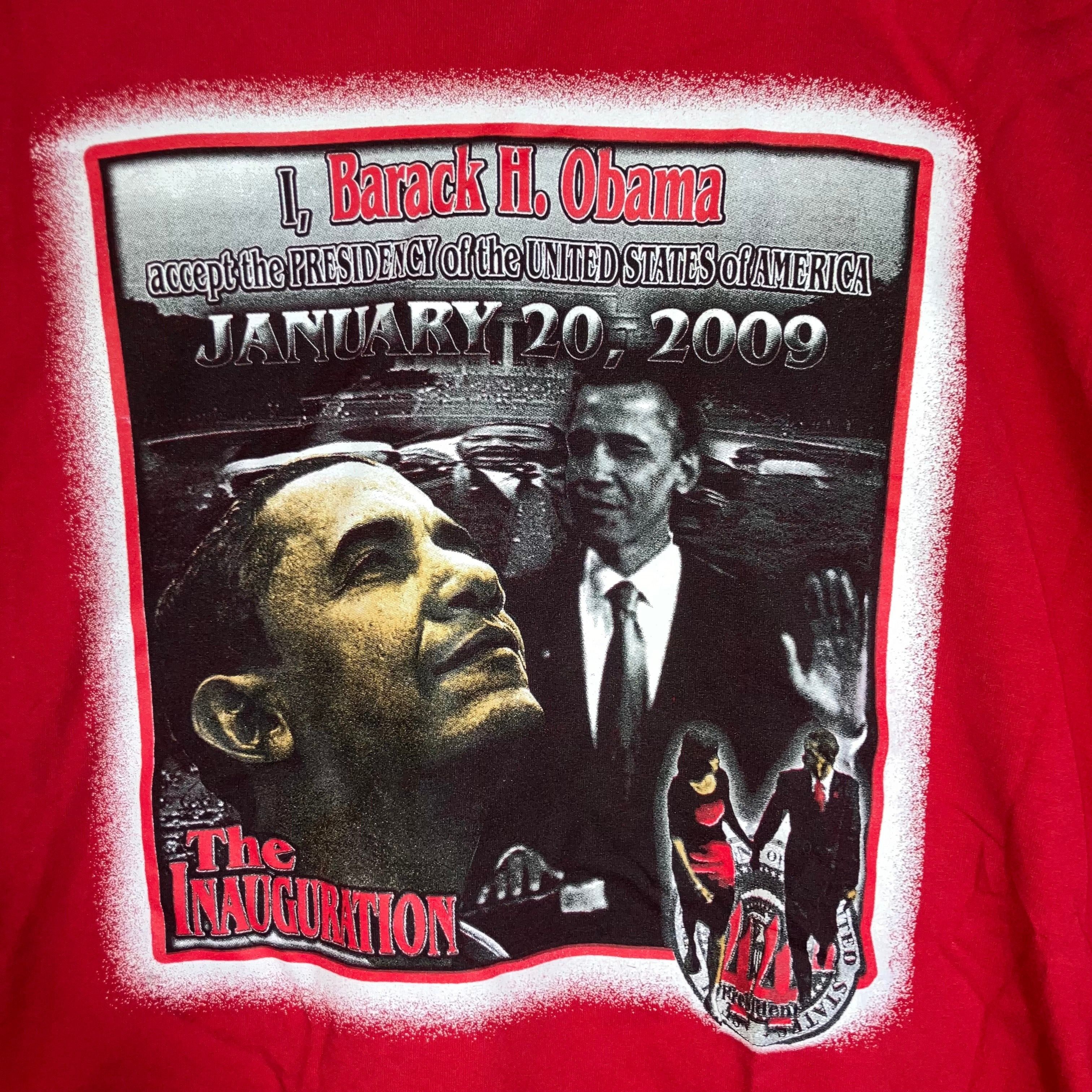 Vintage Y2K Barack Obama “From Dream 2 Reality” front and back graph Size US XL / EU 56 / 4 - 4 Thumbnail