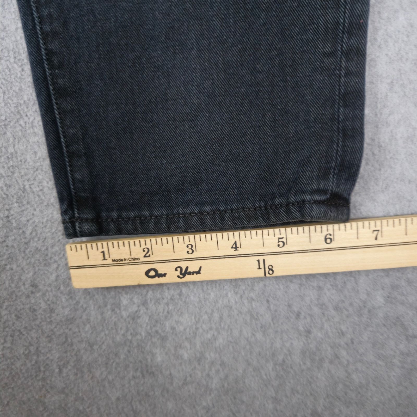 NEUW Denim Neuw 30x29 Black Button Fly Jeans Size US 30 / EU 46 - 20 Thumbnail