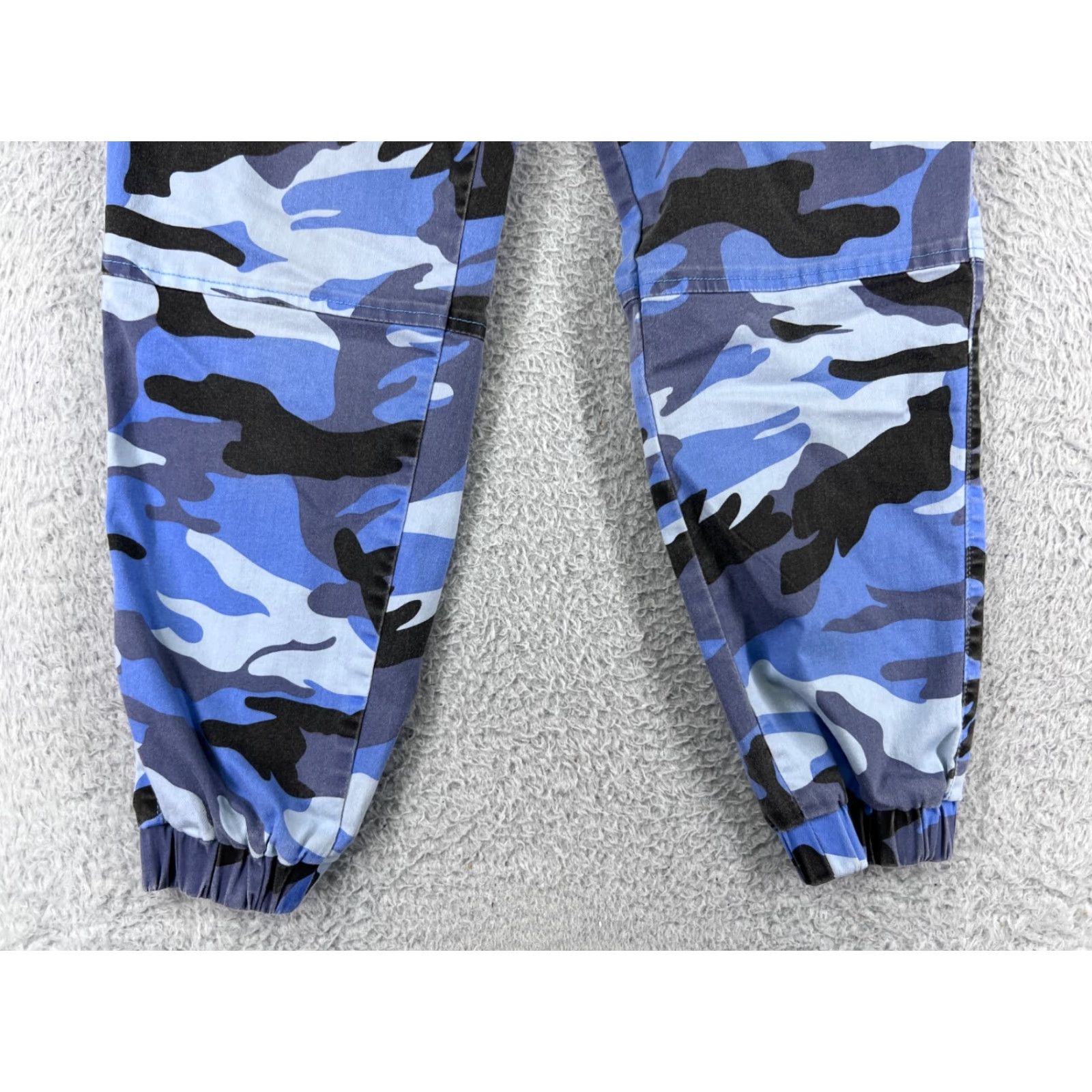 Vintage VIP Jeans Jeans Womens 5 Blue Denim Jogger Camouflage 5-Pocket Design High Rise Cotton Blend Ramie Blend Cargo Size 27" / US 4 / IT 40 - 5 Thumbnail