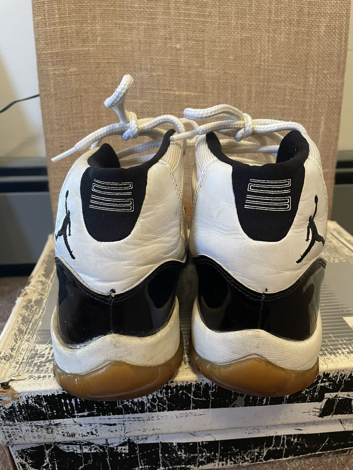 Jordan Brand × Nike 2000 retro 11 concords Size US 10.5 / EU 43-44 - 2 Thumbnail