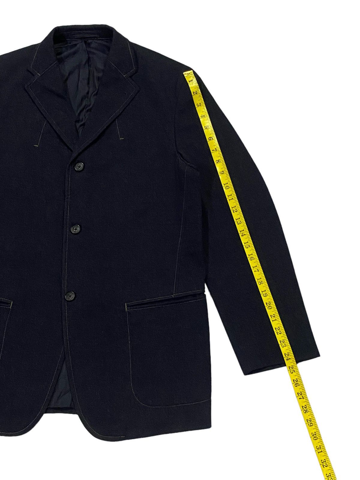 Jil Sander Jil Sender Navy Blue Blazer/Jacket Size US M / EU 48-50 / 2 - 7 Thumbnail