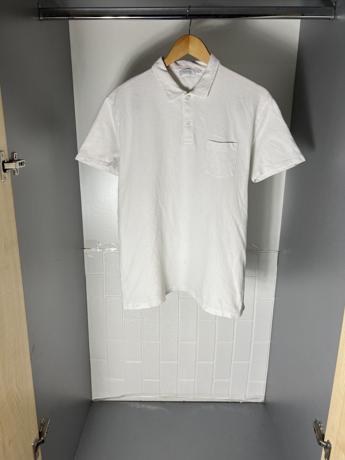 Sunspel SUNSPEL ENGLAND DESIGNER T-SHIRT CASUAL JAPAN STYLE Y2K 90s Size US XL / EU 56 / 4 - 1 Thumbnail