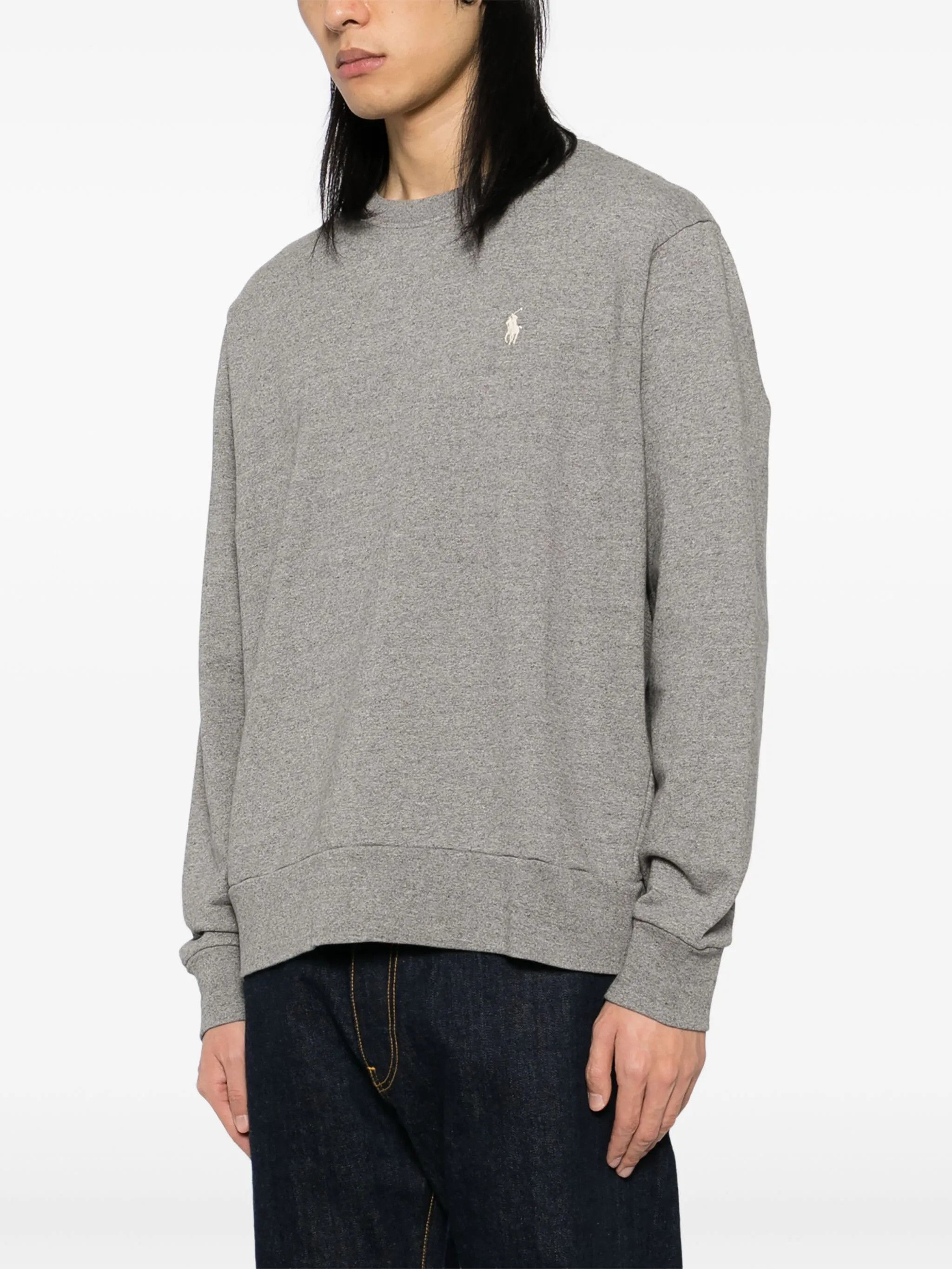 Polo Ralph Lauren o1s22i1n0125 Logo Crewneck Sweatshirt in Grey Size US S / EU 44-46 / 1 - 3 Thumbnail
