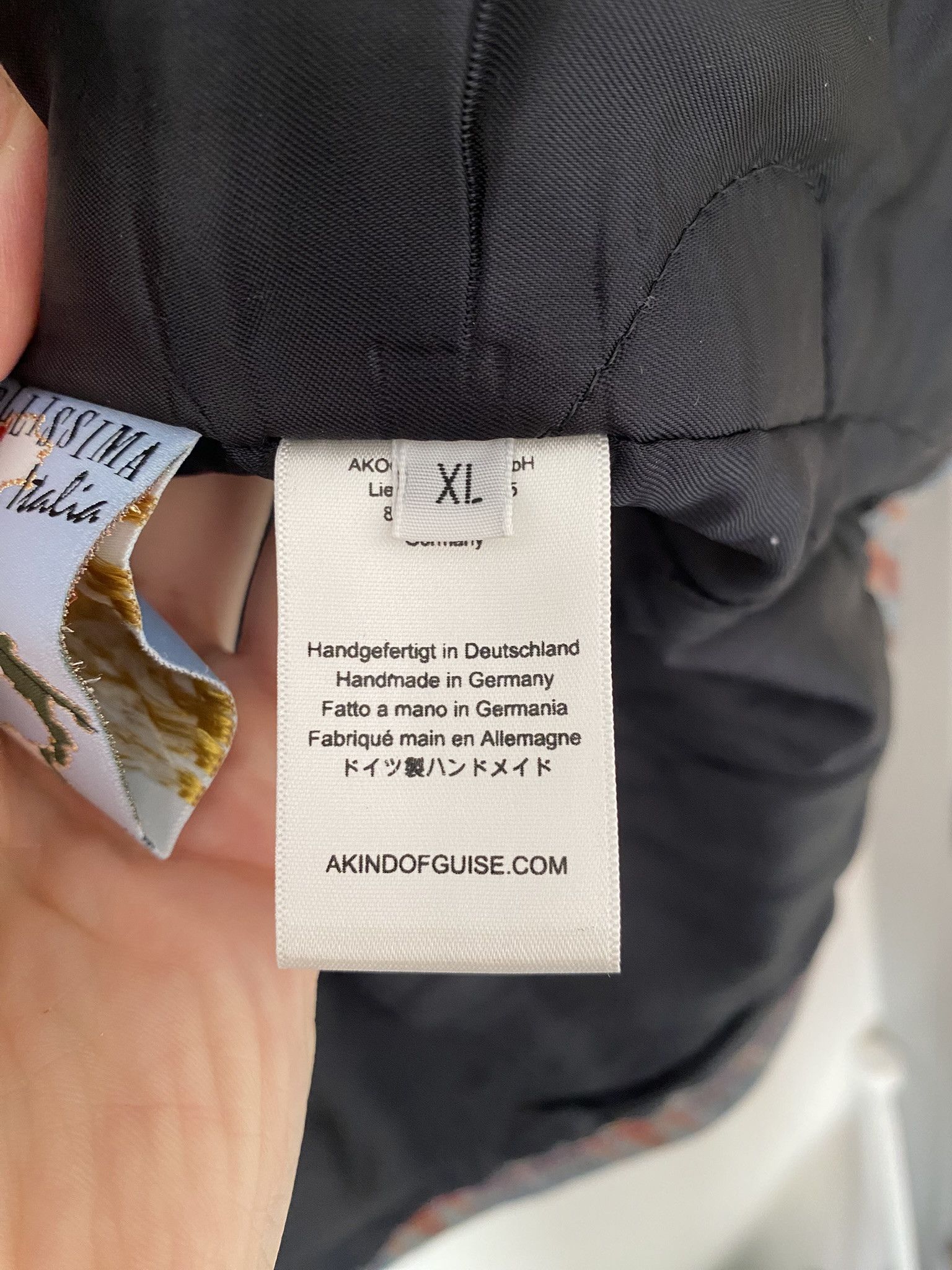 A Kind Of Guise 52/XL - 100% Virgin Wool Padded Overshirt Size US XL / EU 56 / 4 - 8 Thumbnail
