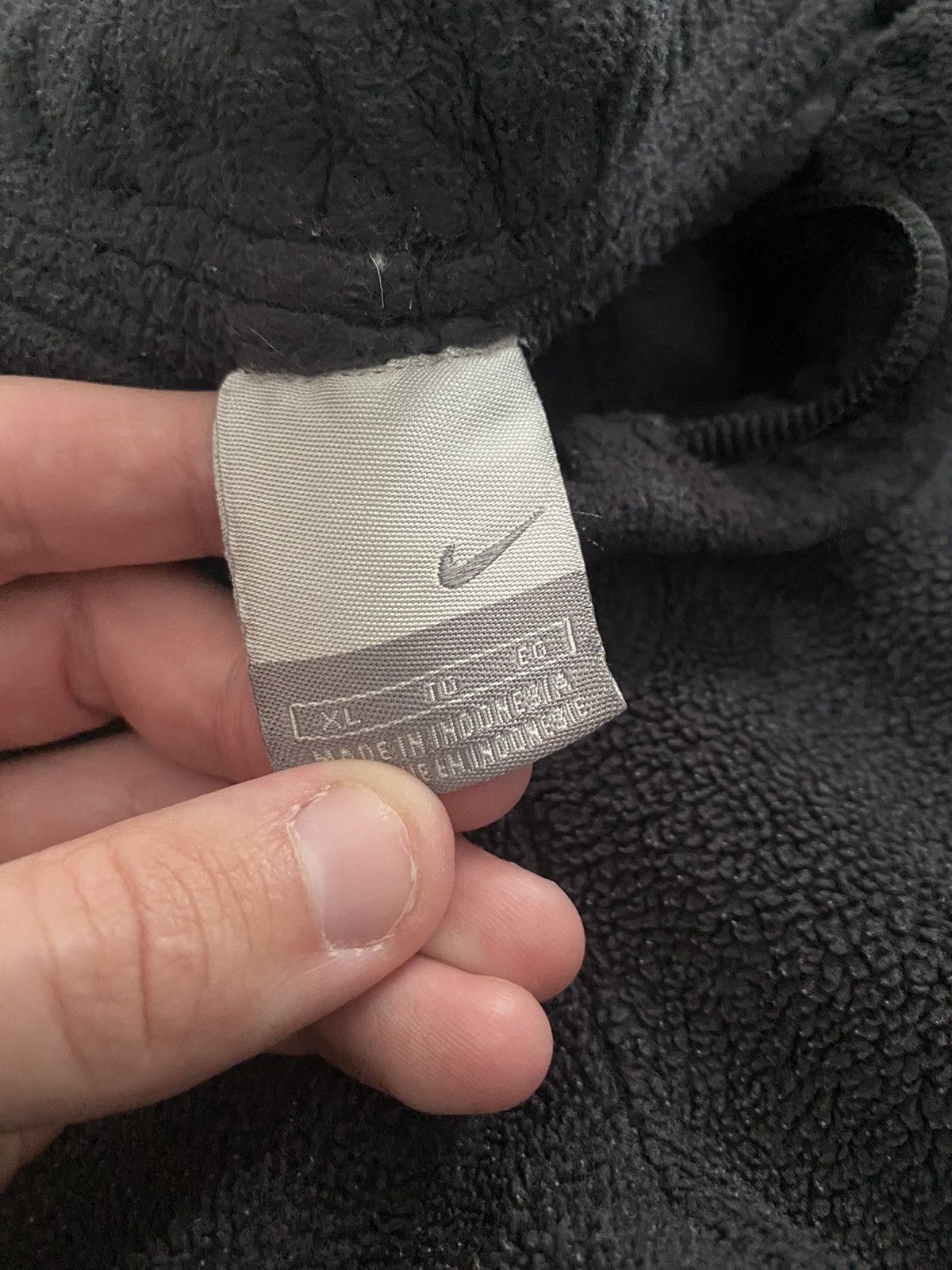 Nike × Vintage Vintage Y2K Baggy Dark Grey Comfy Essential Sweatpants! Size 34 - 10 Thumbnail
