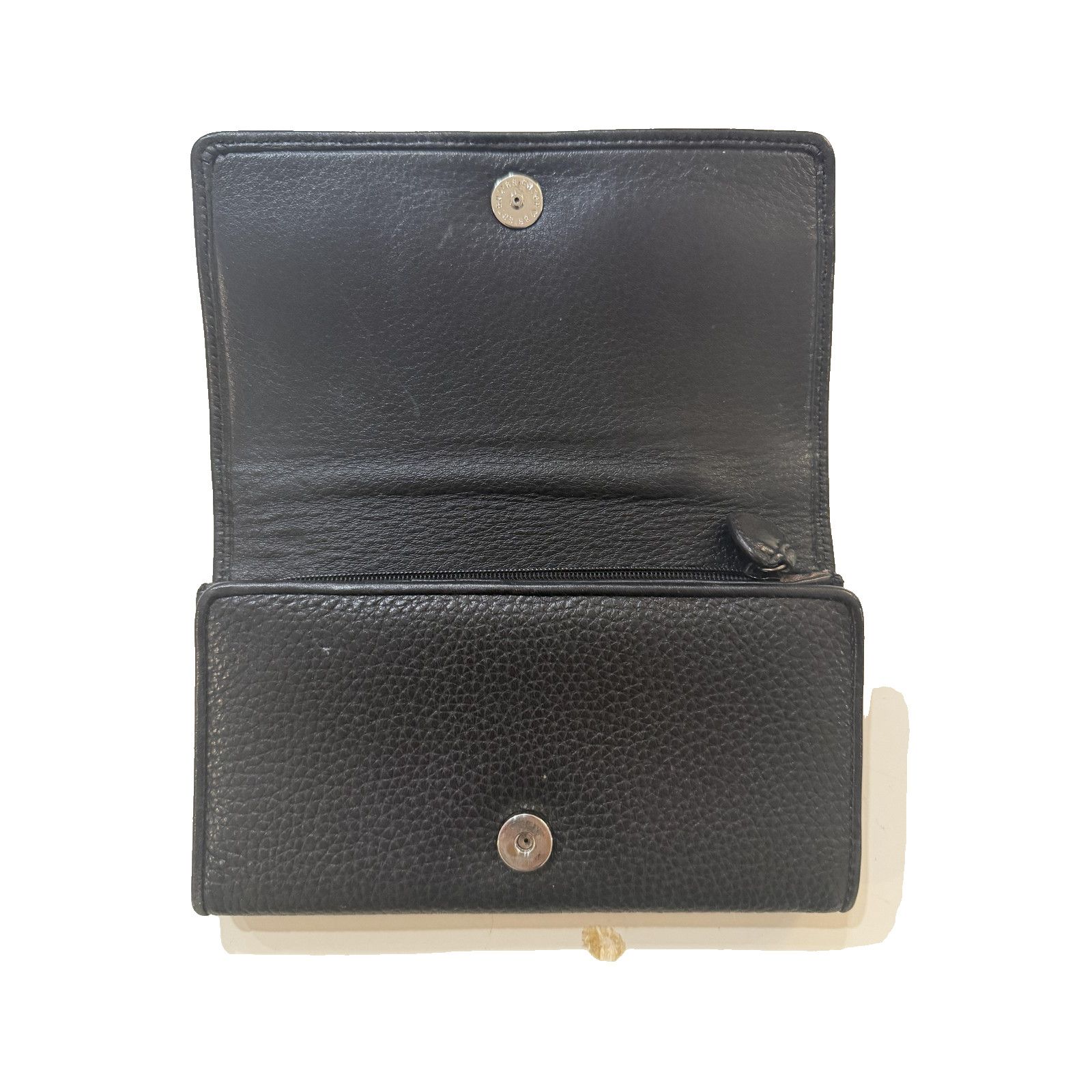 Brighton Brighton Wallet Womens Leather Snap Braided Trim Medallion Size ONE SIZE - 2 Thumbnail