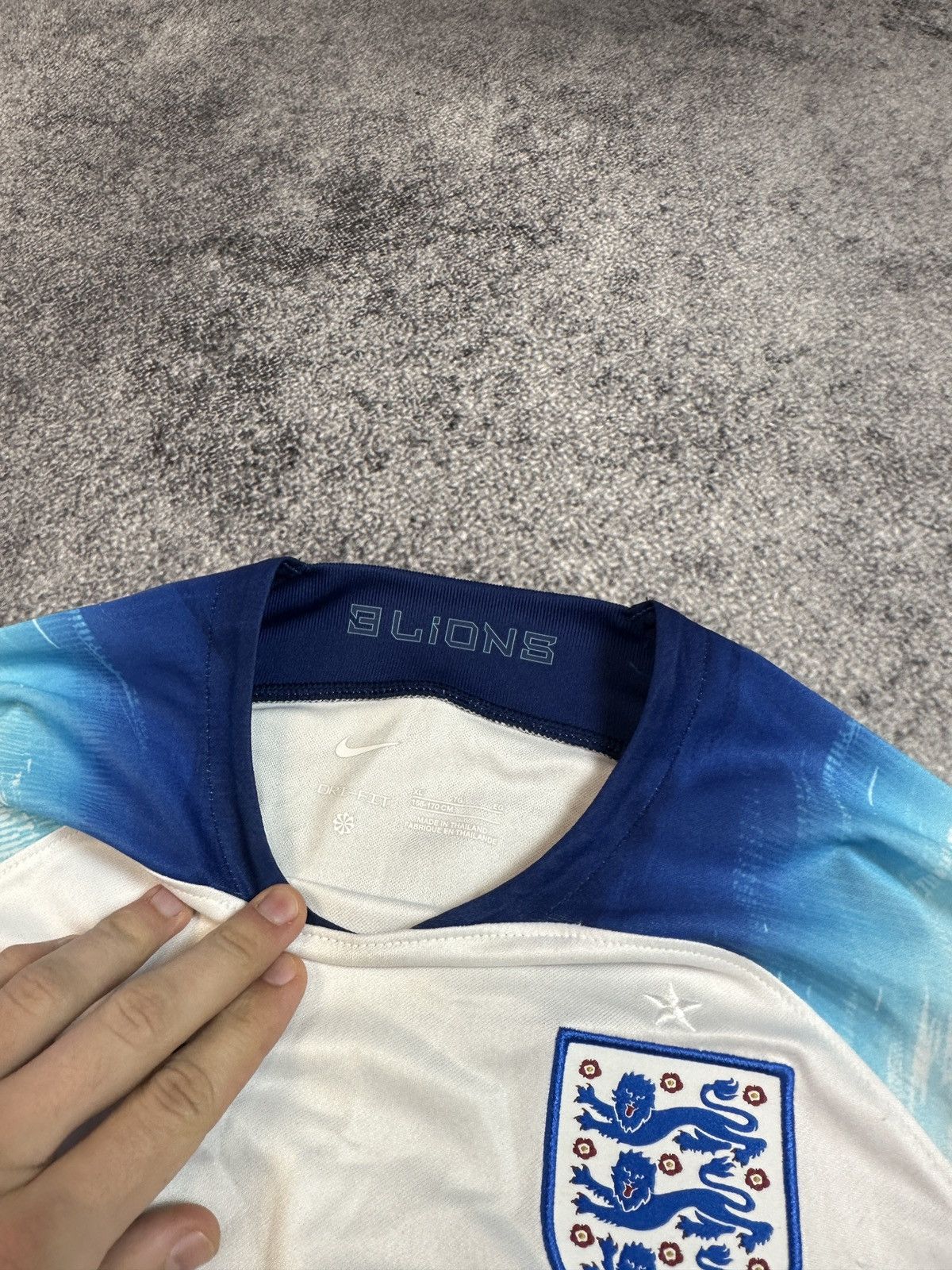 Nike Nike England 7 Grealish Soccer Jersey Streetwear Style S VTg Size US S / EU 44-46 / 1 - 5 Thumbnail