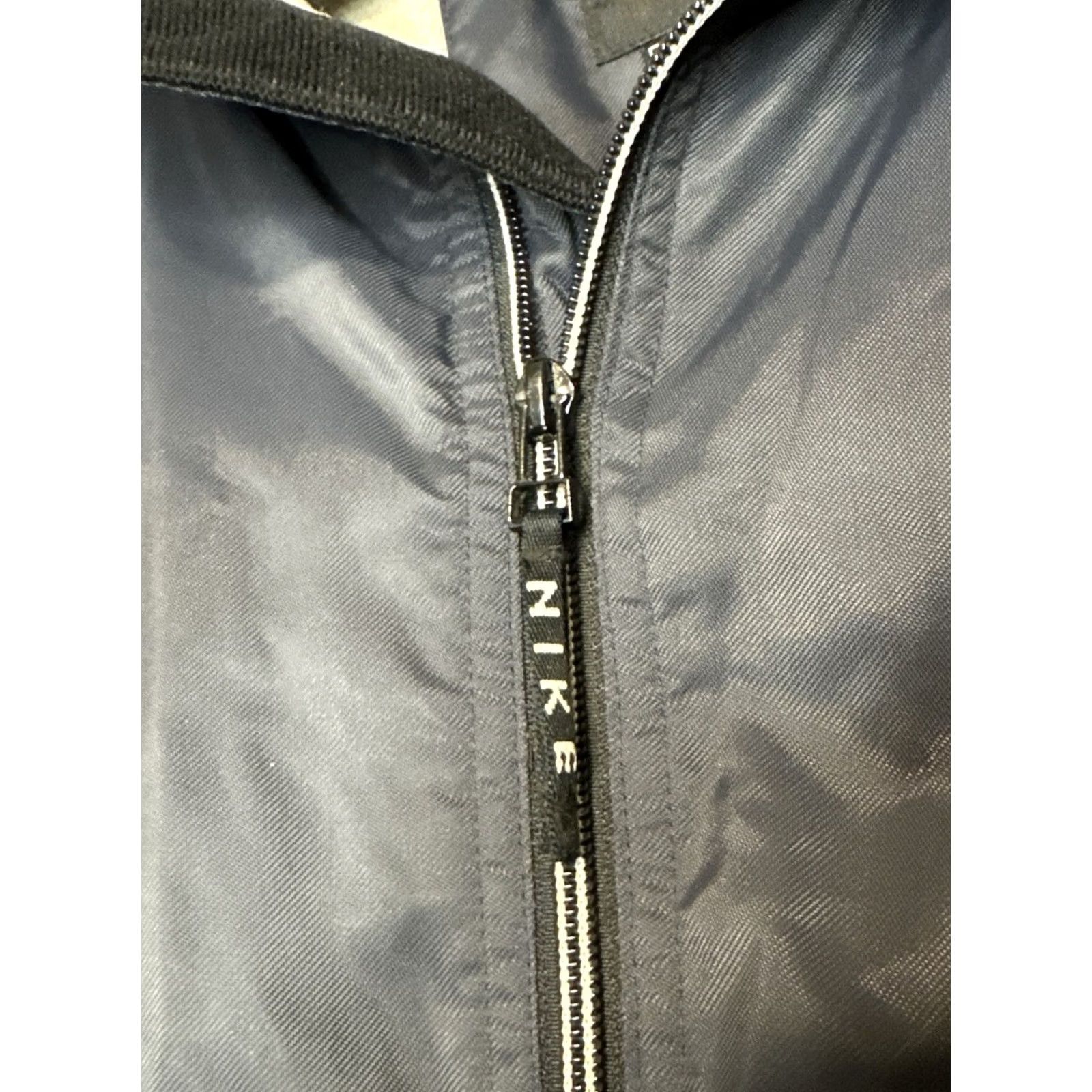 Nike VINTAGE Nike Jacket Fleece Lined Navy Full Zip XL Mens 80s 90s Y2K Size US XL / EU 56 / 4 - 6 Thumbnail