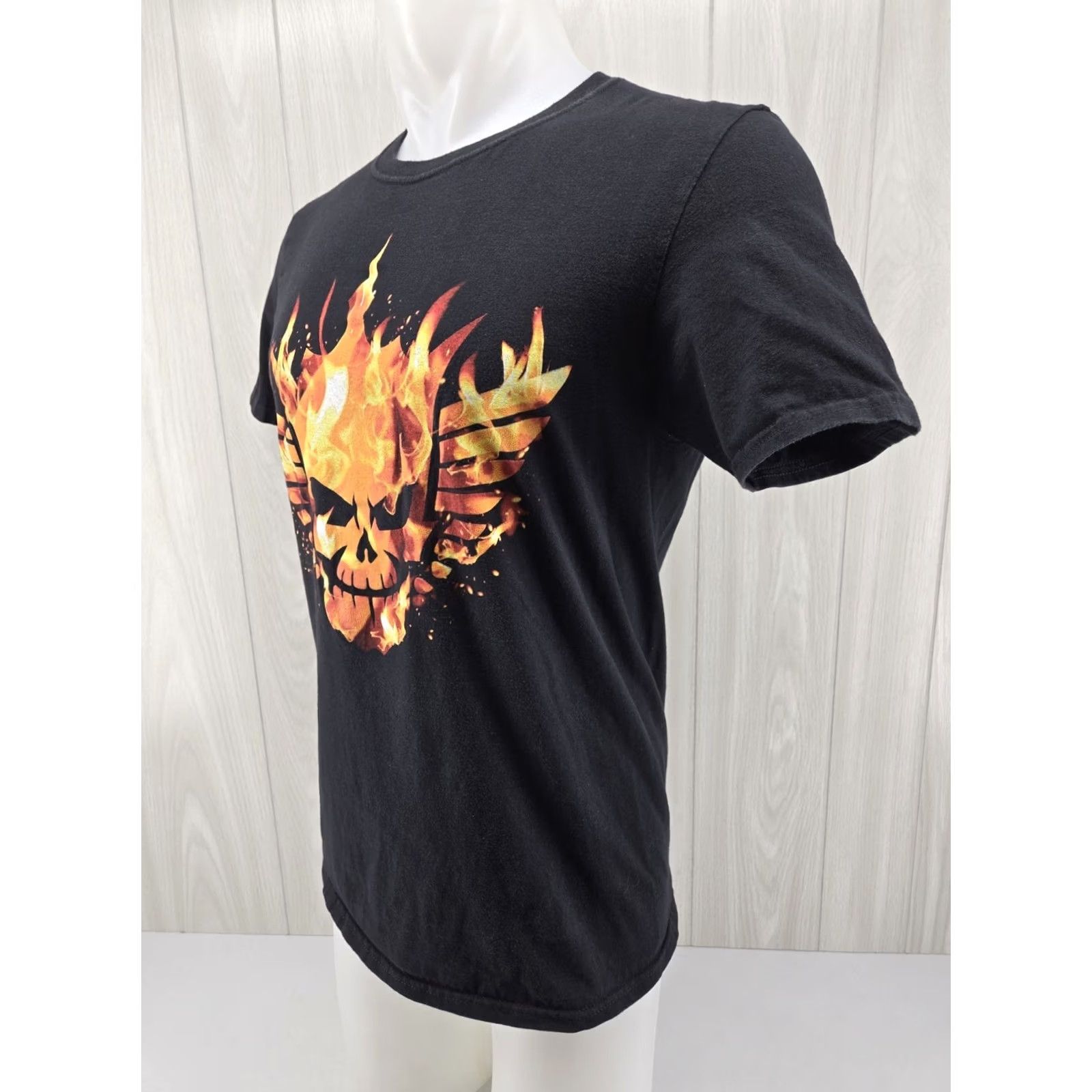 RHODE WWE Cody Rhodes “Claim Your Kingdom Nightmare” Wrestling Men's T-Shirt MEDIUM Black Cotton Short Sleeve Crew Neck 2020s Gildan 5000 Used Mens Size US M / EU 48-50 / 2 - 4 Thumbnail