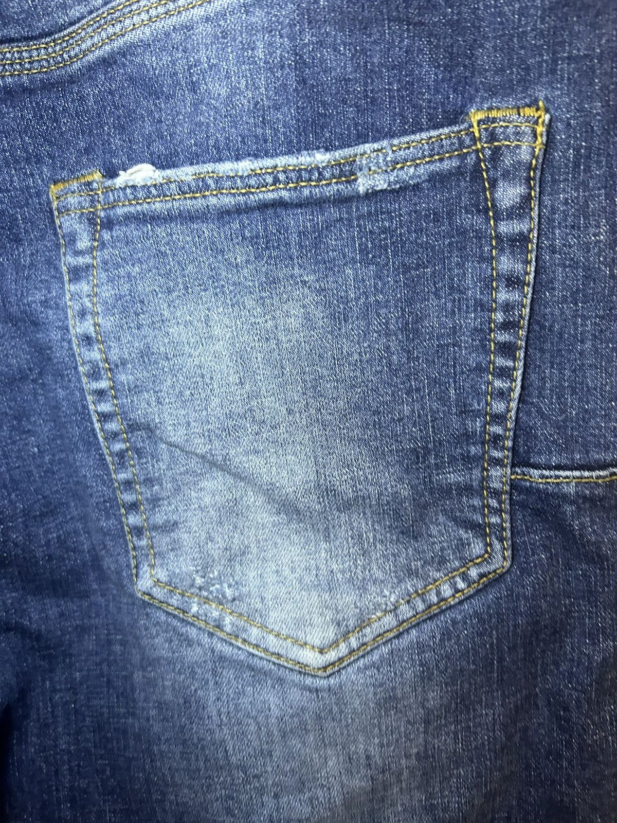 Purple Vintage Purple faded blue jeans Size US 34 / EU 50 - 14 Thumbnail