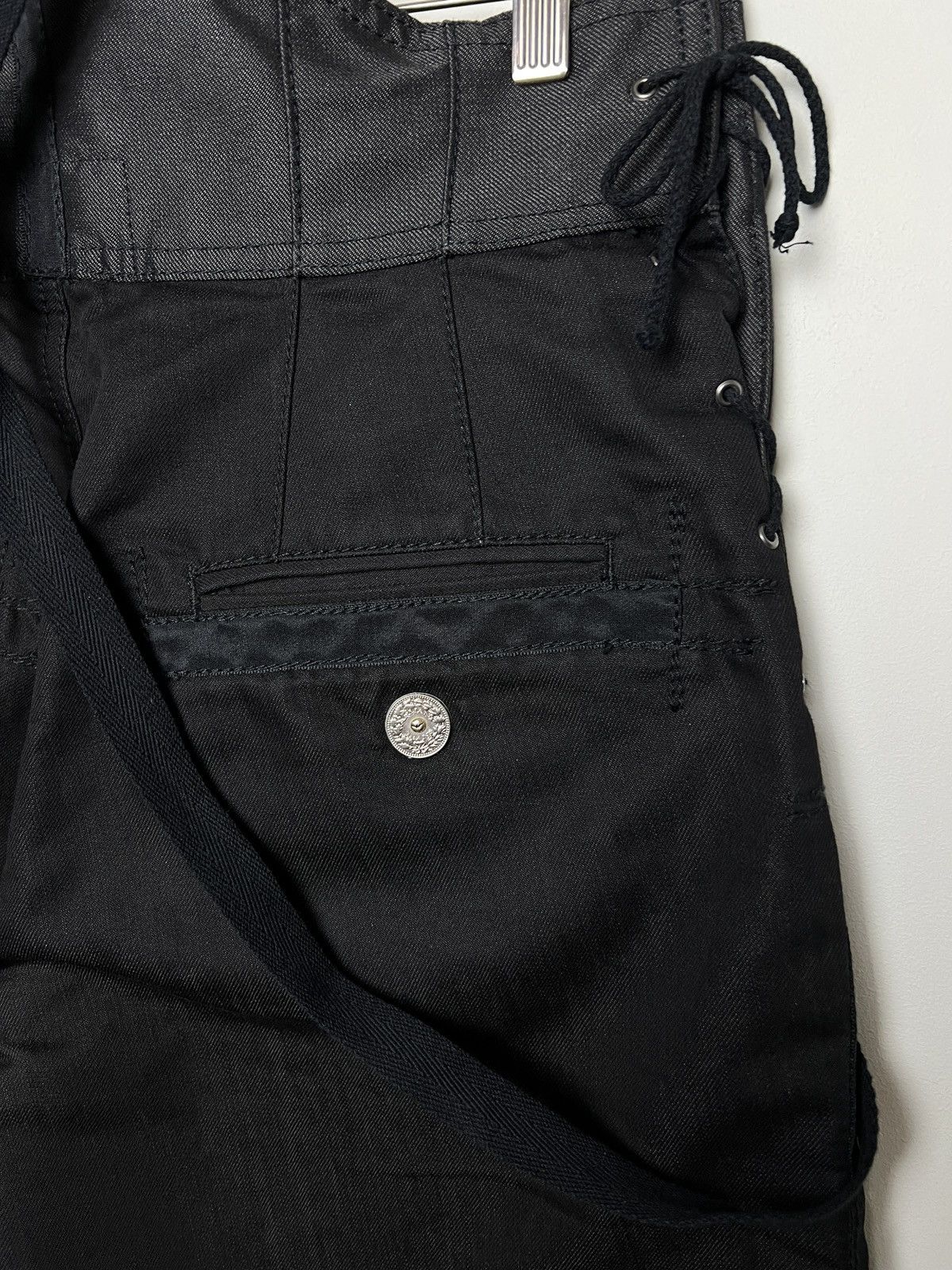 Giorgio Armani armani y2k multipocket cargo pants with braces Size US 33 - 13 Thumbnail