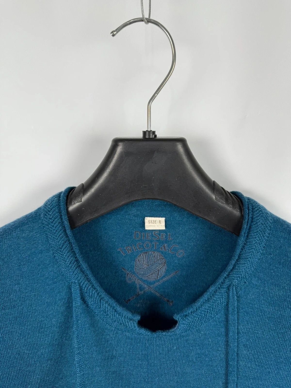 Diesel Diesel Knit Merino Wool Pullover size L Size US L / EU 52-54 / 3 - 4 Thumbnail