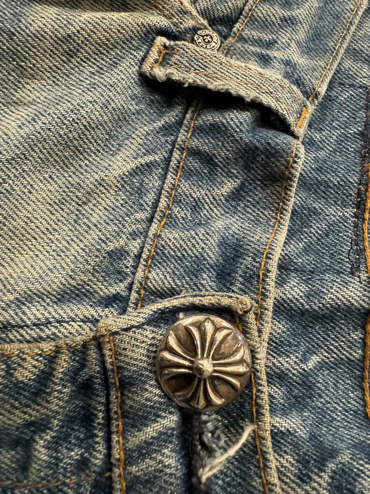 Chrome Hearts CHROME HEART DENIM Size US 34 / EU 50 - 3 Thumbnail