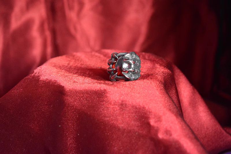 Jewelry Skull Crazy Jewelry Rings Open Size Chrome Ring (Size 7-13) Size ONE SIZE - 4 Thumbnail
