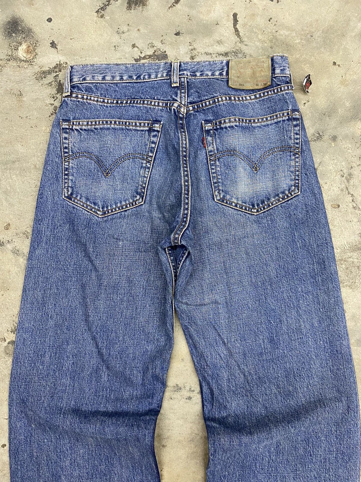 Levi's × Levi's Vintage Clothing × Vintage levis selvedge 503 jeans pant vintage Size US 31 - 5 Thumbnail