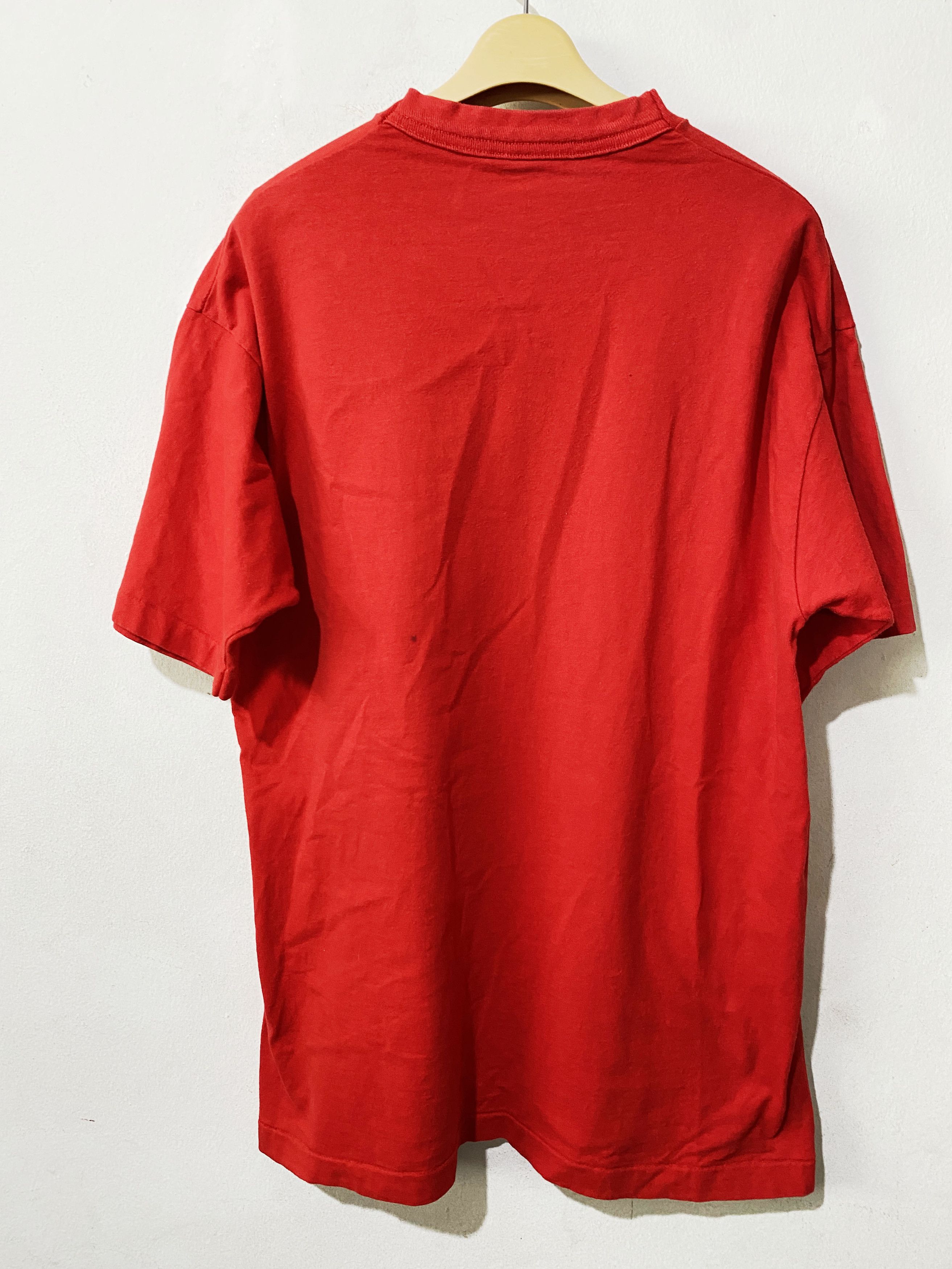 NBA × Vintage Vintage 90s Houston Rockets NBA T-shirt Size US M / EU 48-50 / 2 - 3 Thumbnail